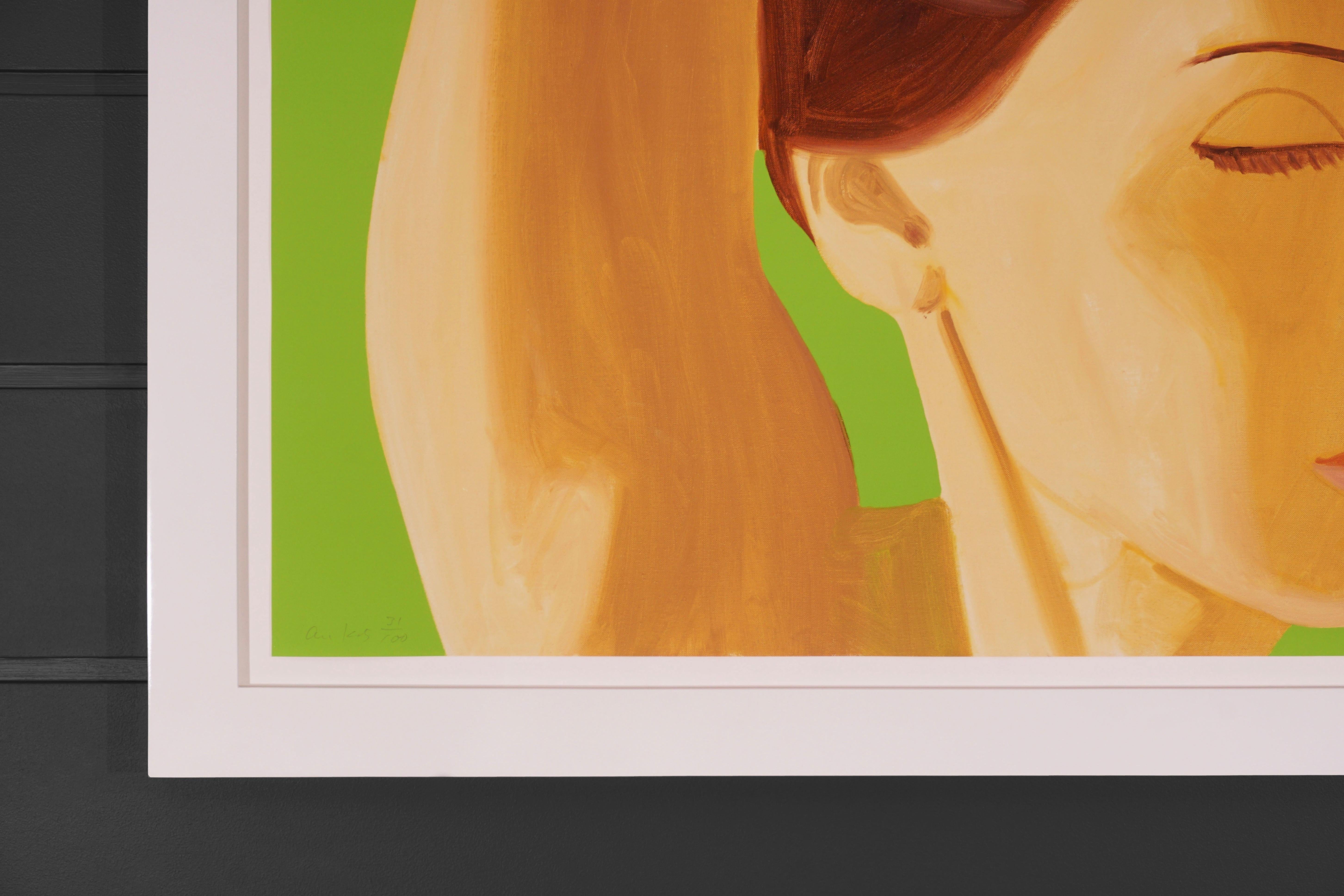 Alex Katz, Homage to Degas Etching, 2020 1