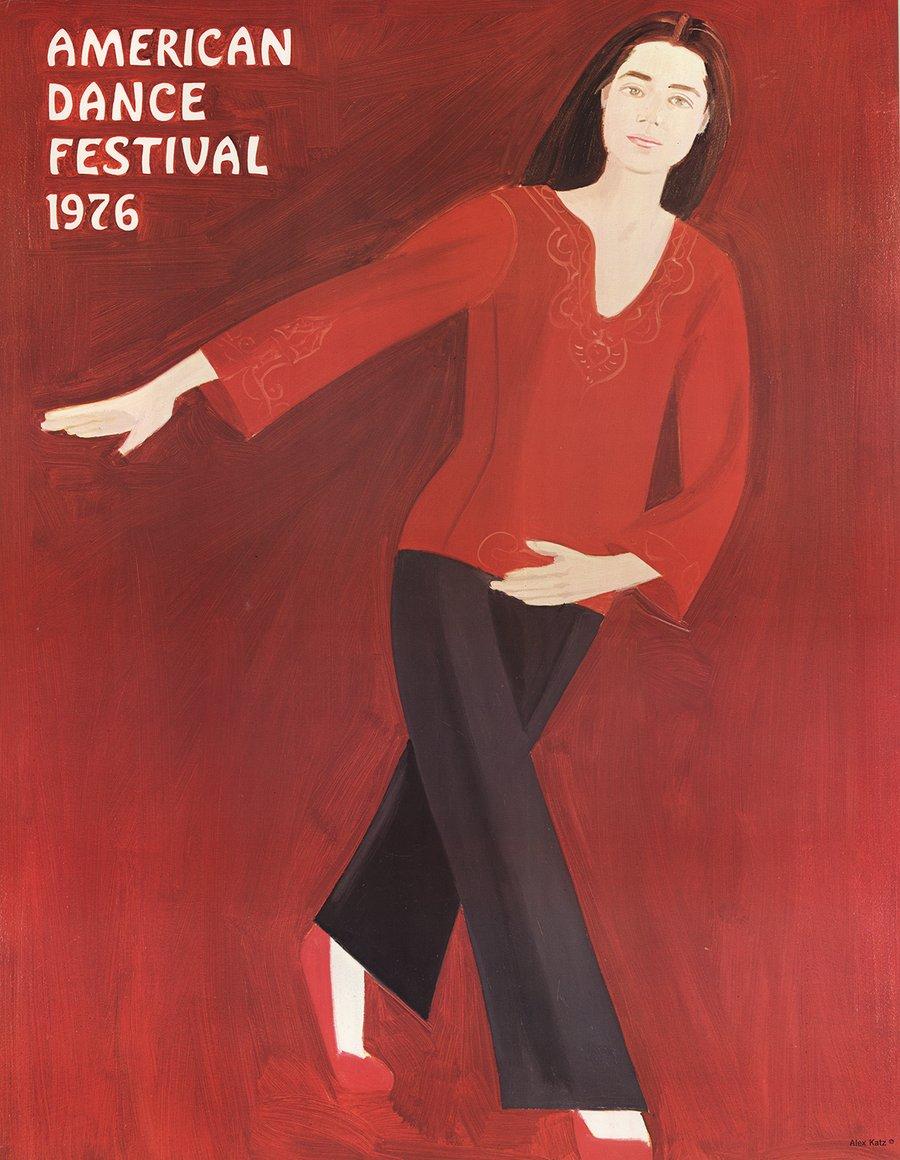 American Dance Festival - Print by Alex Katz