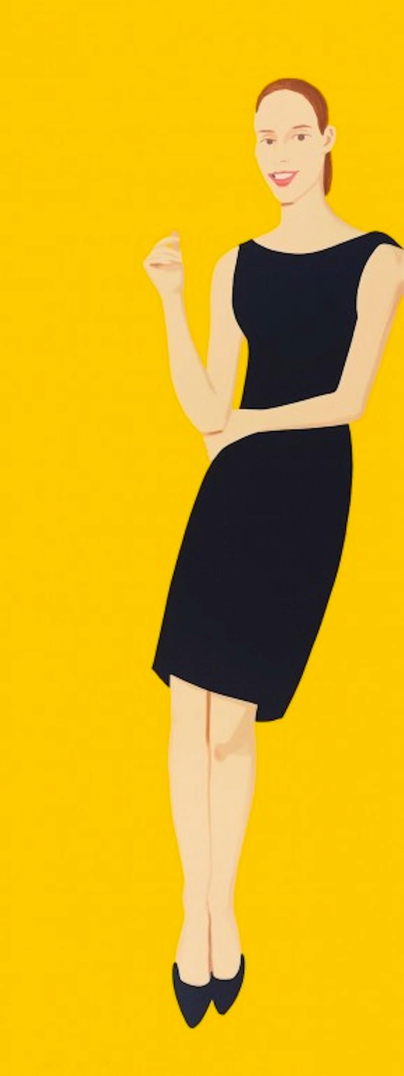 Black Dress Portfolio - Ulla - Print by Alex Katz