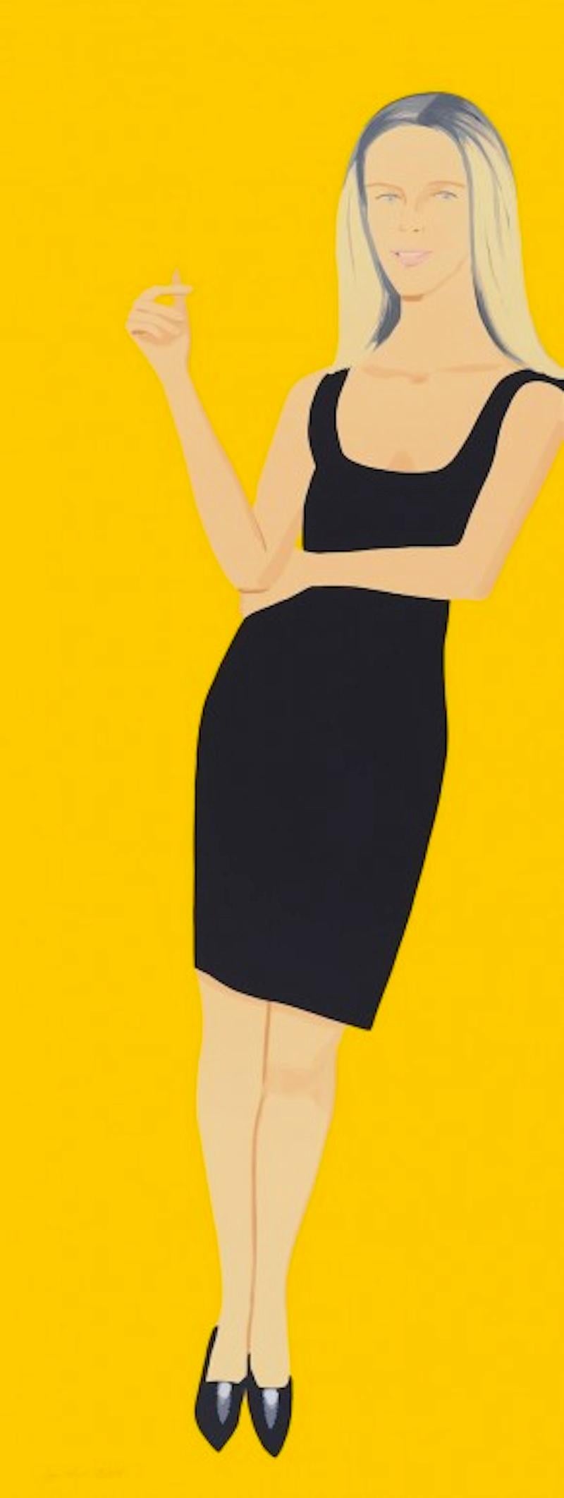 Black Dress Portfolio - Yvonne - Print by Alex Katz