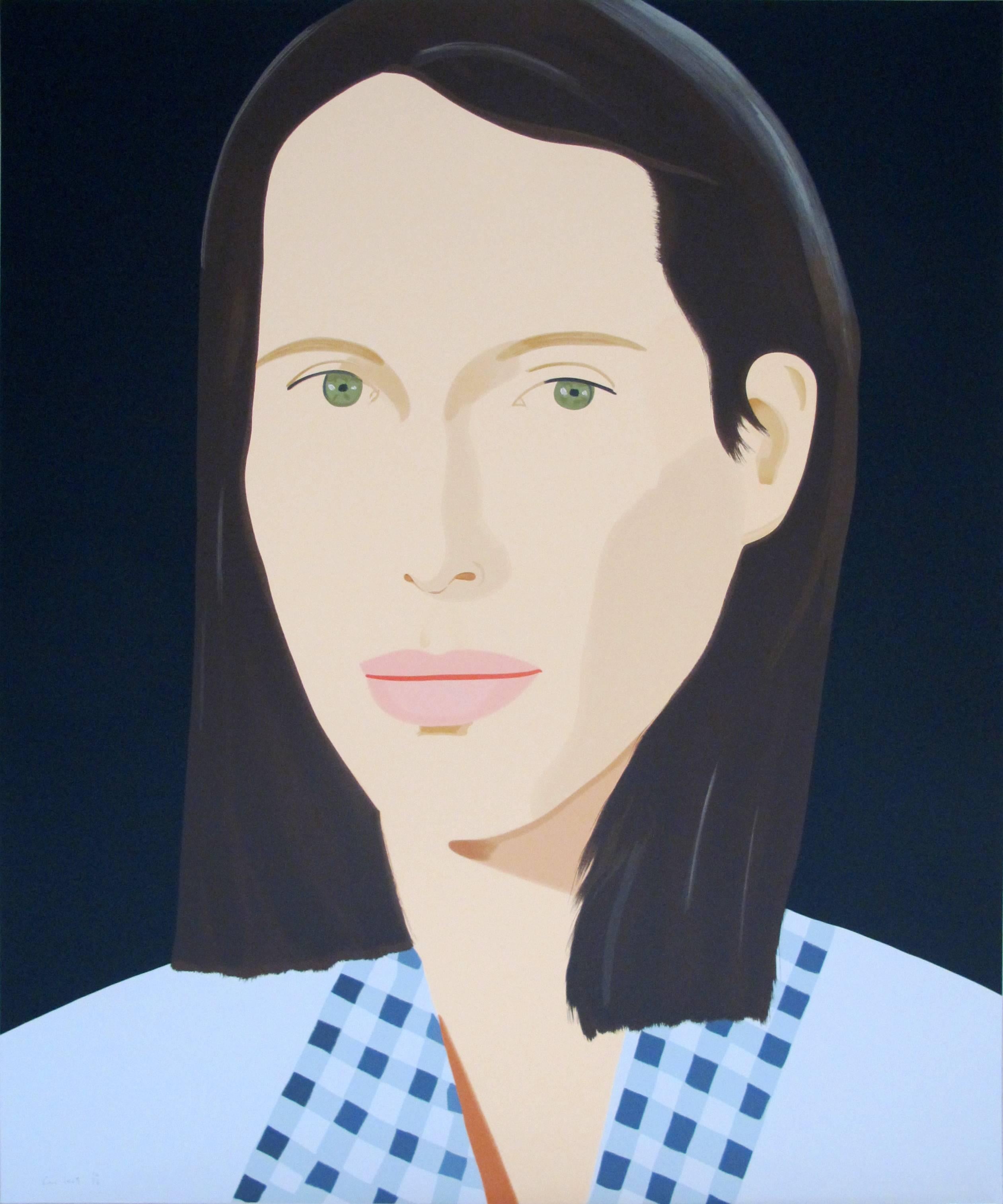 Alex Katz Figurative Print - Christy