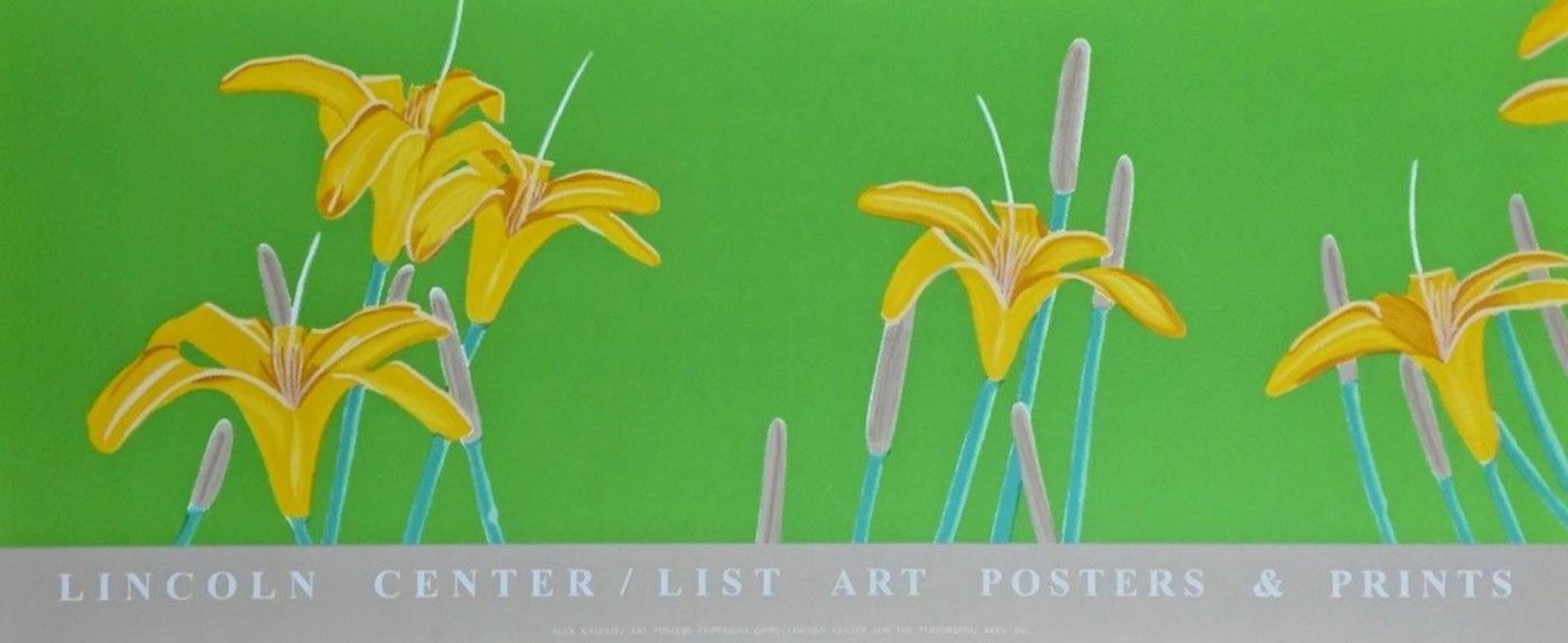 After Alex Katz Landscape Print - Katz Day Lilies, 1992 Lincoln Center
