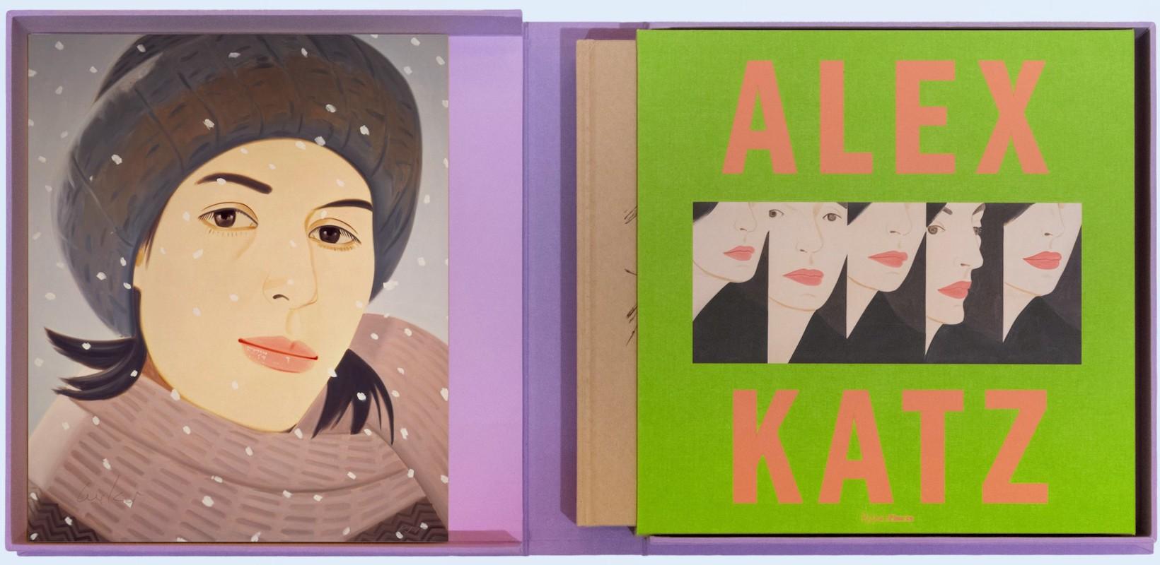 A spectacular new release by Alex Katz, December (Ada), is a stunning print hand-signed by the artist in pencil, and numbered, measuring 11 ½ x 9 ½ in. (29 x 24 cm), unframed, from the edition of 100 accompanied by the limited edition book published