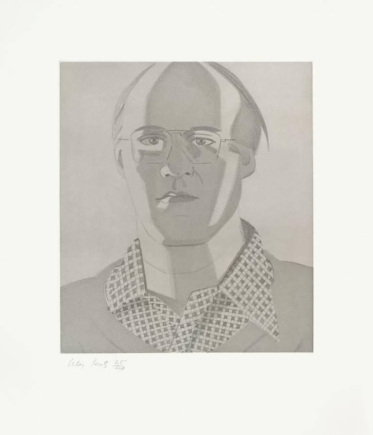 MAC, RON, NABIL (GIVE ME TOMORROW PORTFOLIO) - Print by Alex Katz