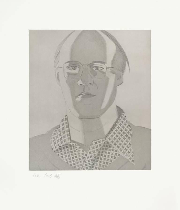 MAC, RON, NABIL (GIVE ME TOMORROW PORTFOLIO) - Print by Alex Katz