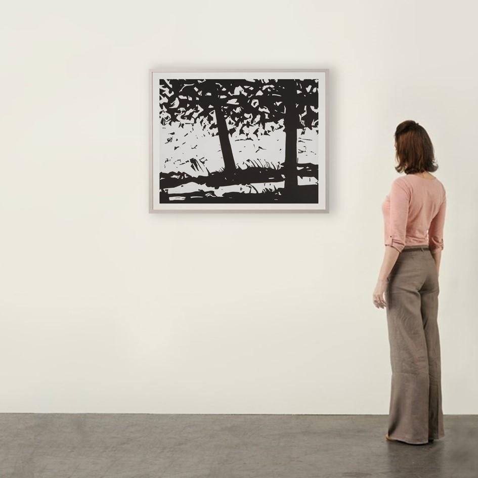 Maine Woods - Contemporary, 21st Century, Woodcut, Limited Edition, Alex Katz 4