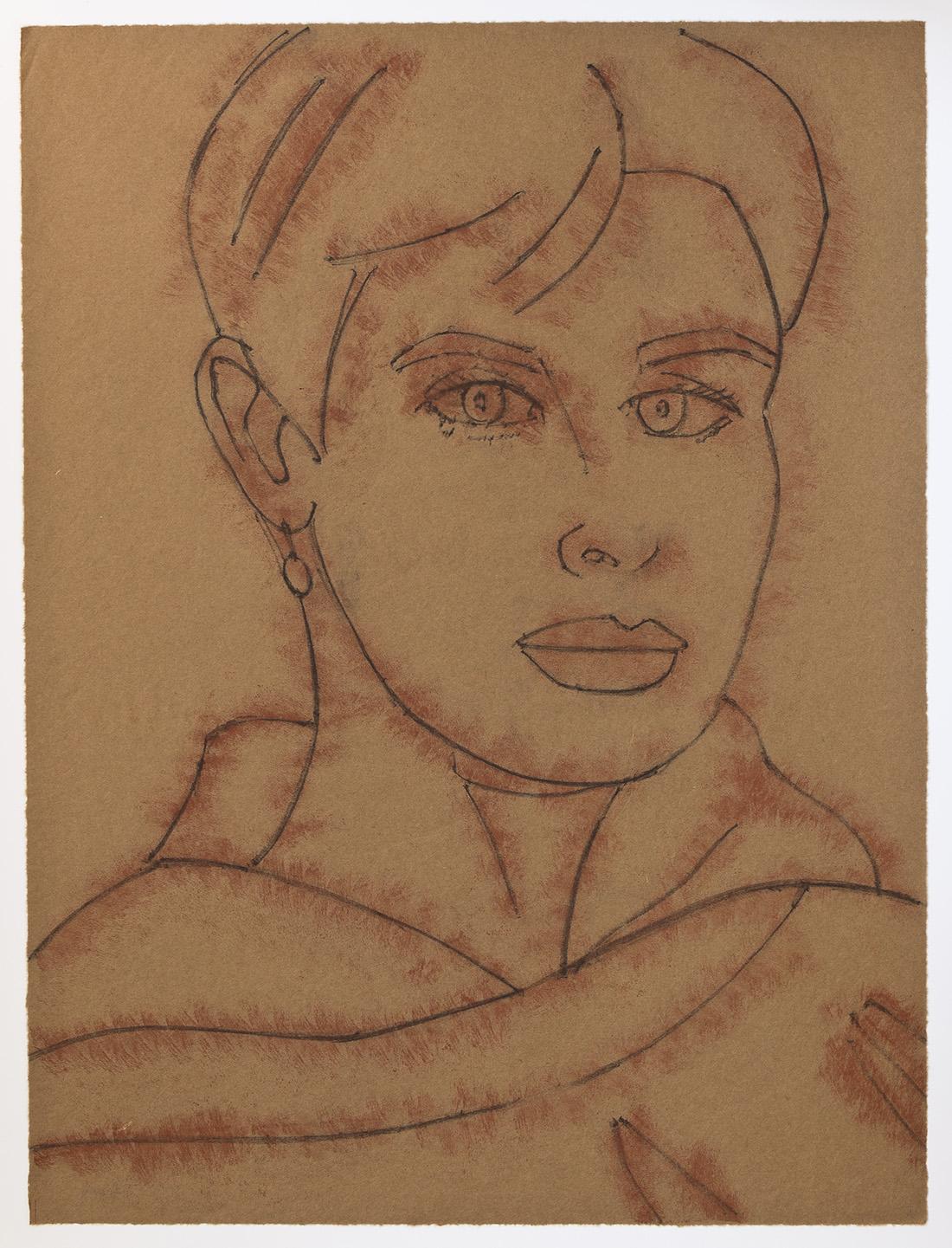 Alex Katz Figurative Print - Portraits: Anne