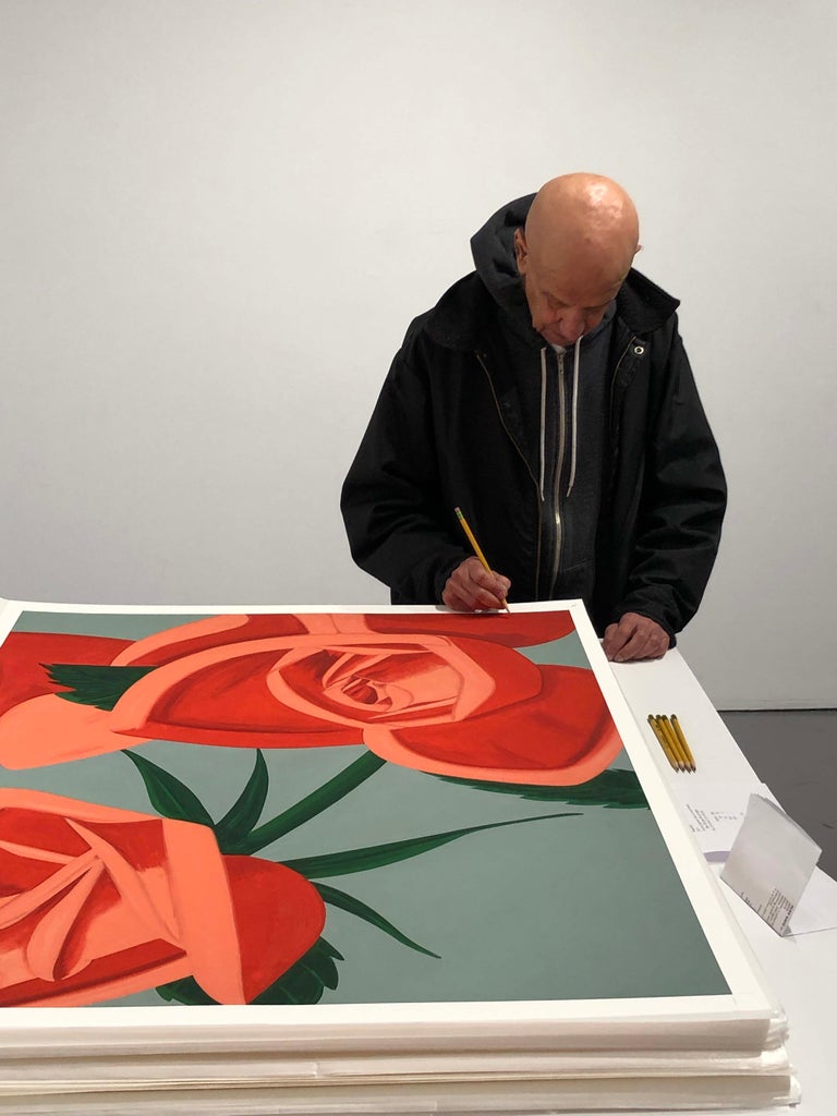 Alex Katz - Rose Bud Alex Katz 2019, Print For Sale at 1stdibs