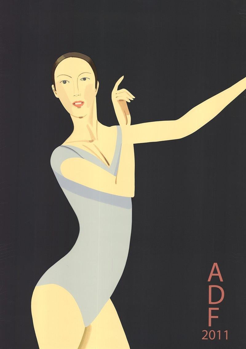 Sarah - American Dance Festival - Print by Alex Katz