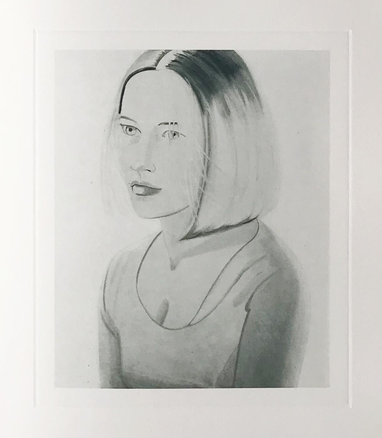 Six Female Portraits, Suite of 6 Prints, Pop Art, Contemporary Artist, Realism  5