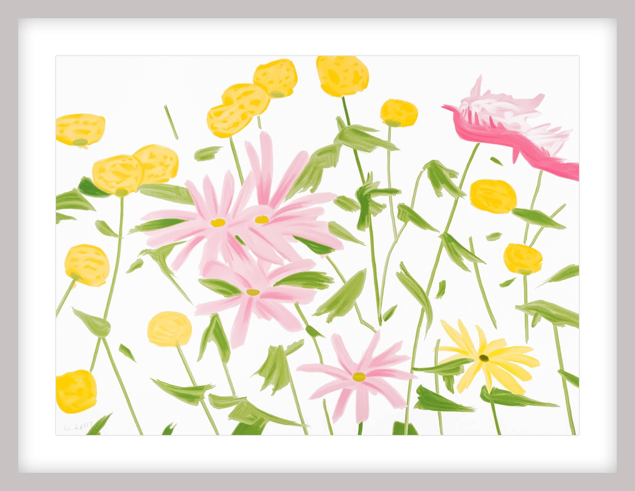 Fleurs de printemps - Print de Alex Katz