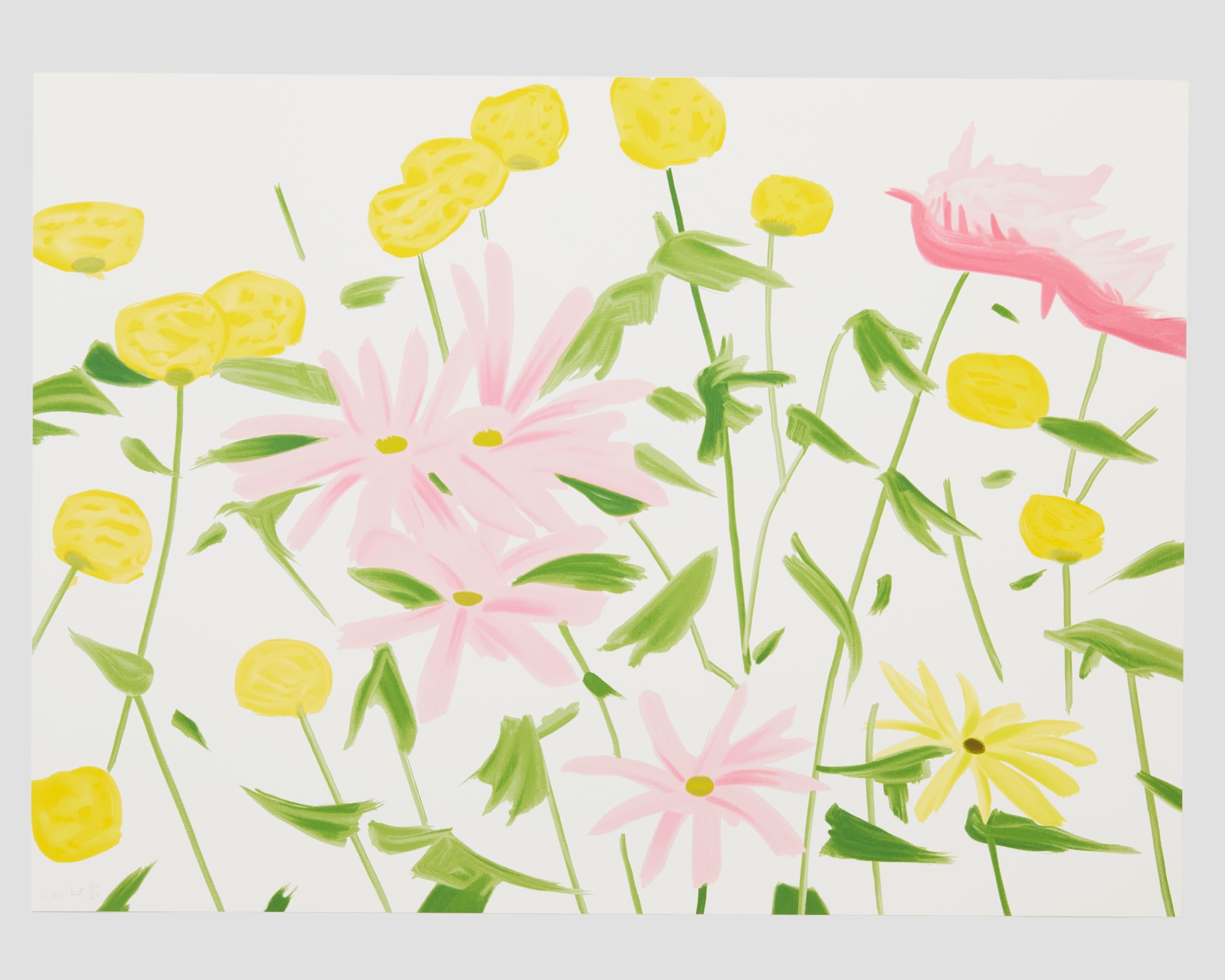 Alex Katz Print - Spring Flowers