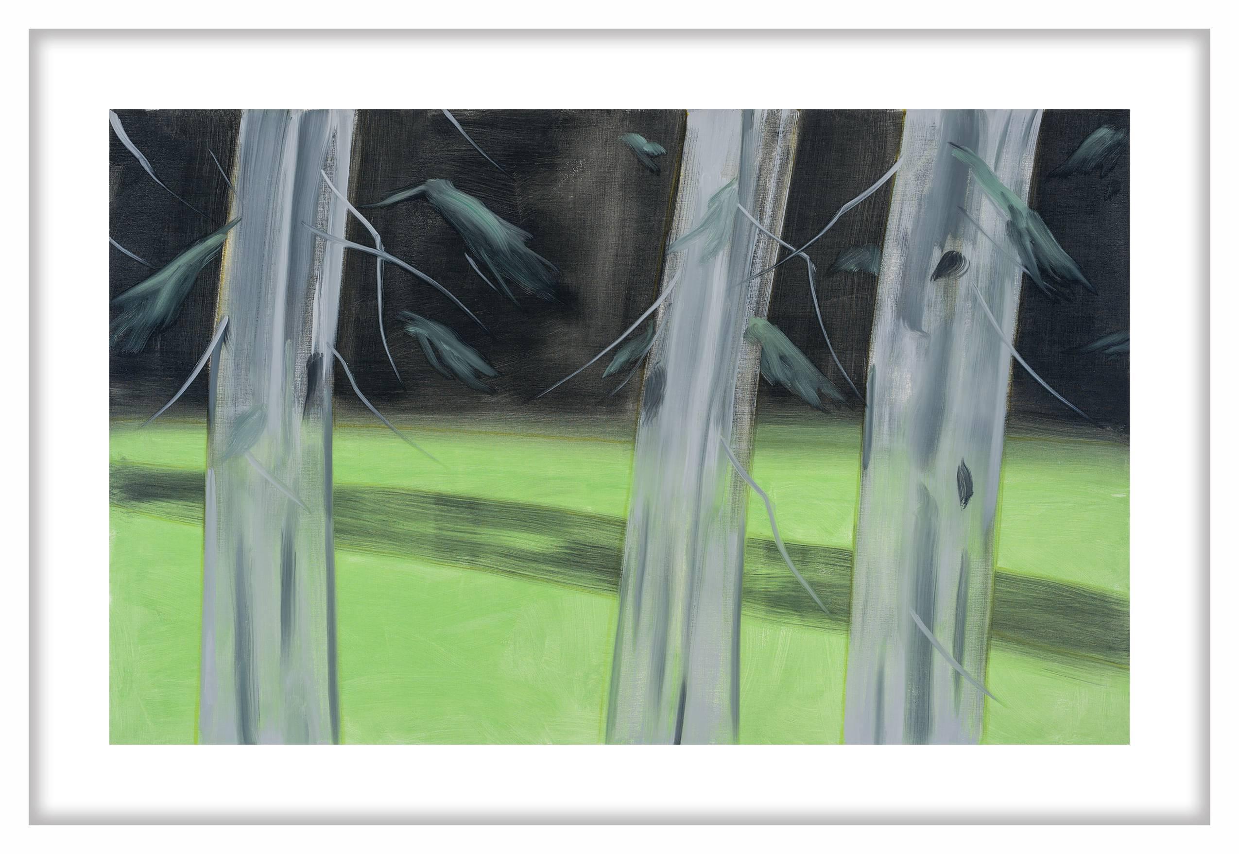 Three Trees - Print by Alex Katz