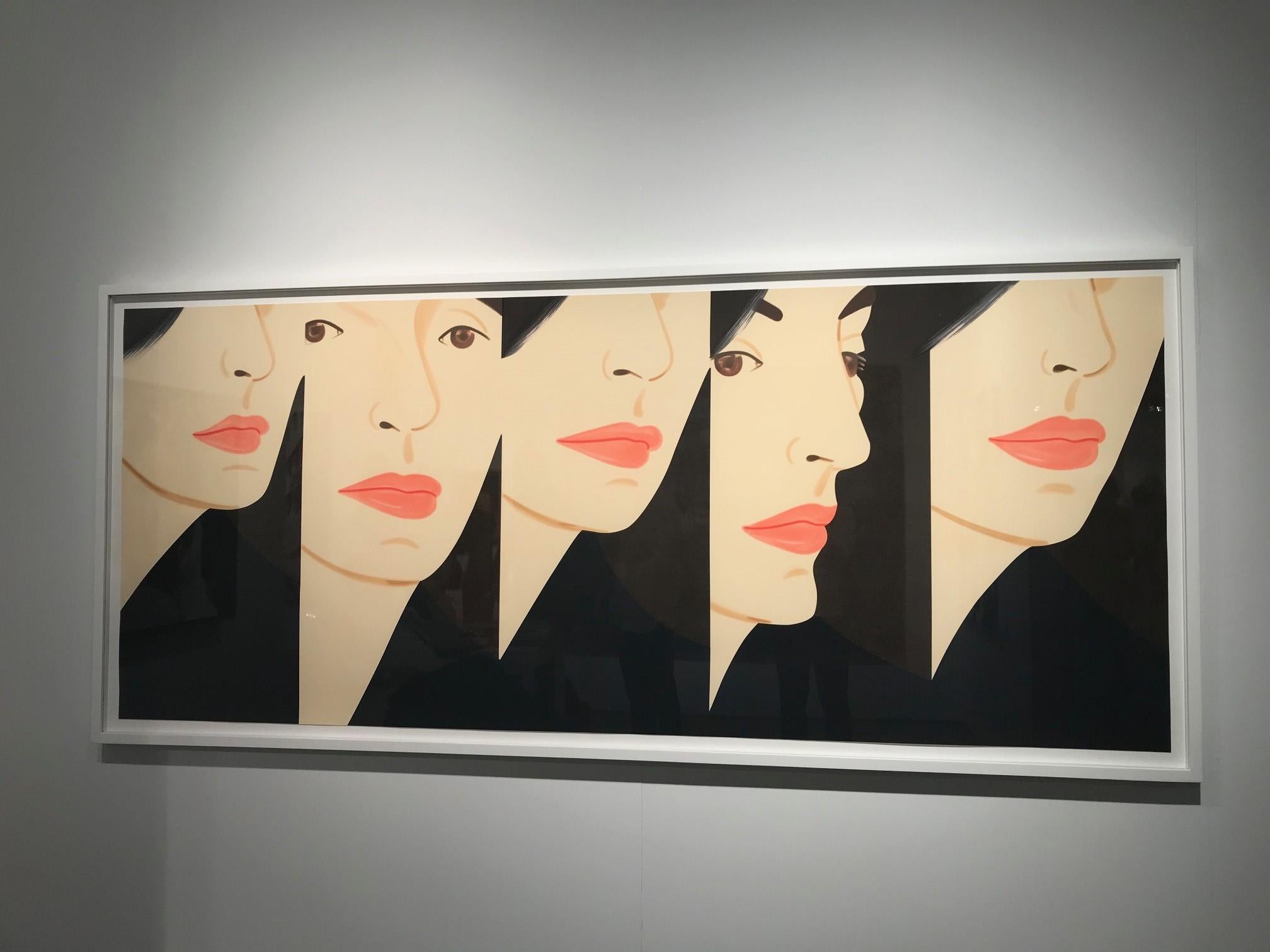 alex katz vivien in black