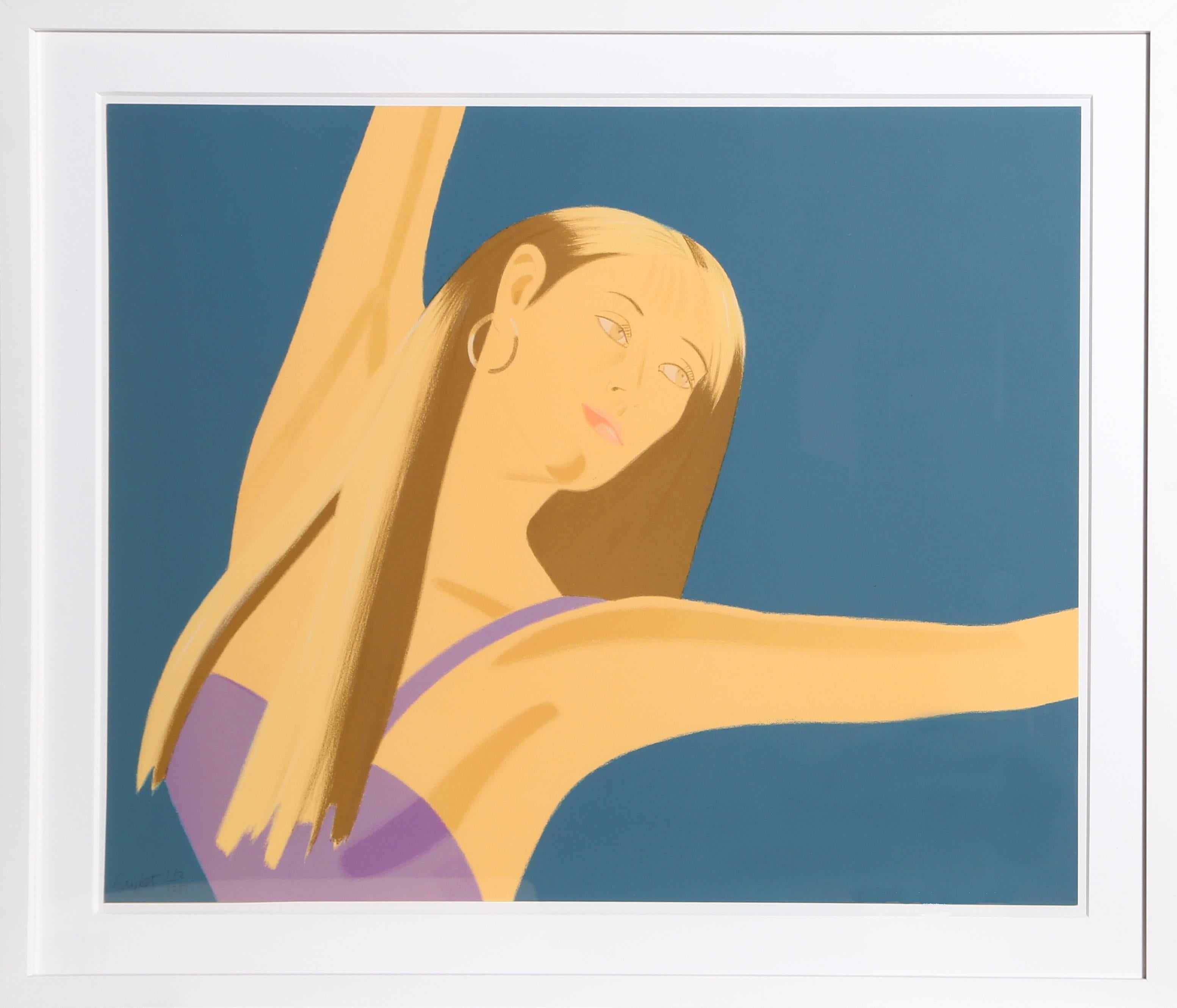 Artist: Alex Katz, American (1927 - )
Title: Night: William Dunas Dance II
Year: 1979
Medium: Lithograph, signed and numbered in pencil
Edition: 125
Size: 24 x 30.5 in. (60.96 x 77.47 cm)
Frame Size: 31.5 x 38 inches