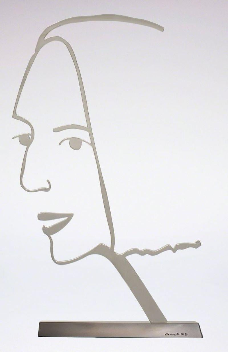 Alex Katz Figurative Sculpture - Ada 2 (Outline)