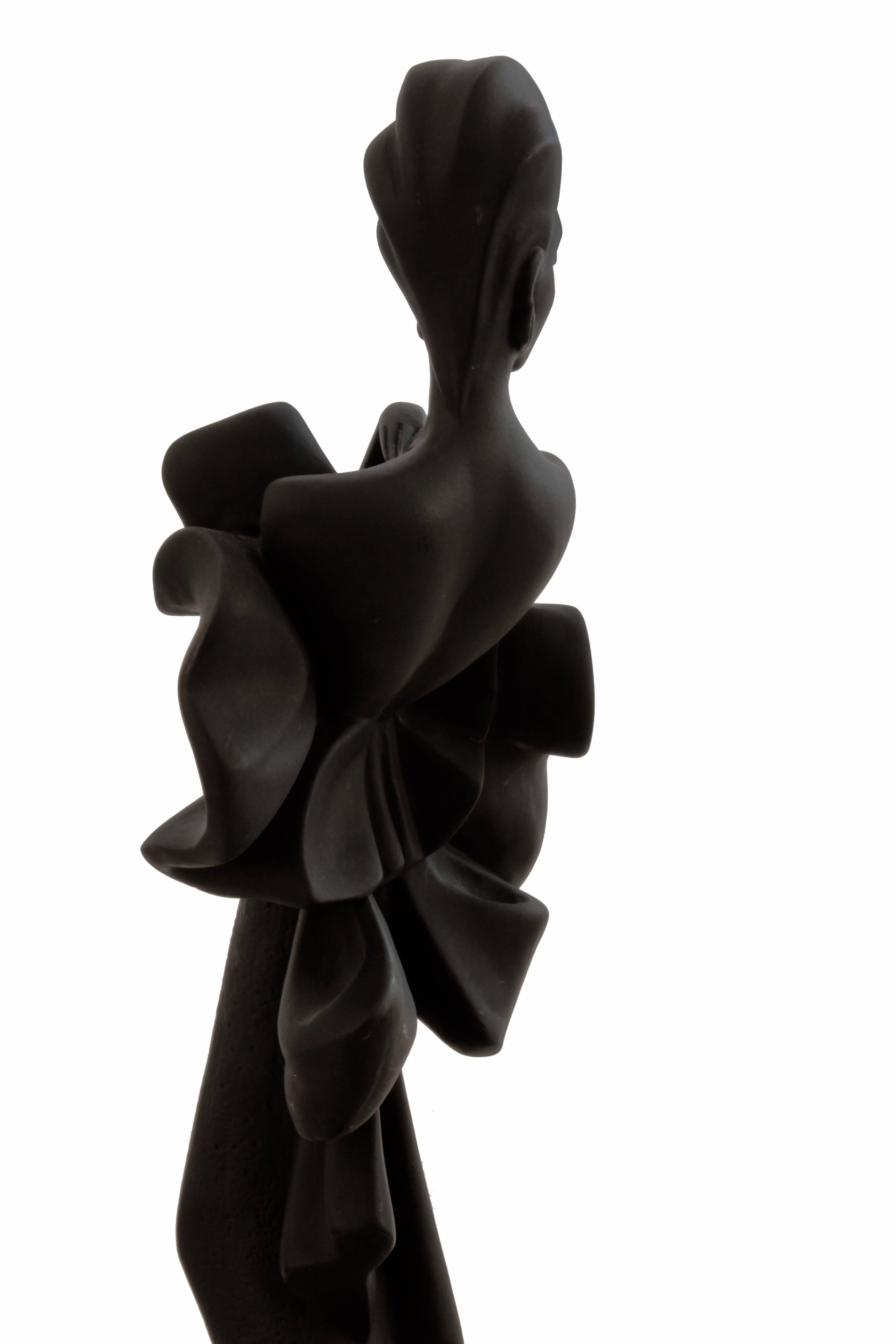 Alexsander Danel Austin Productions Inc Orchide-Skulptur AP3590 Fashionista 90er Jahre im Angebot 3