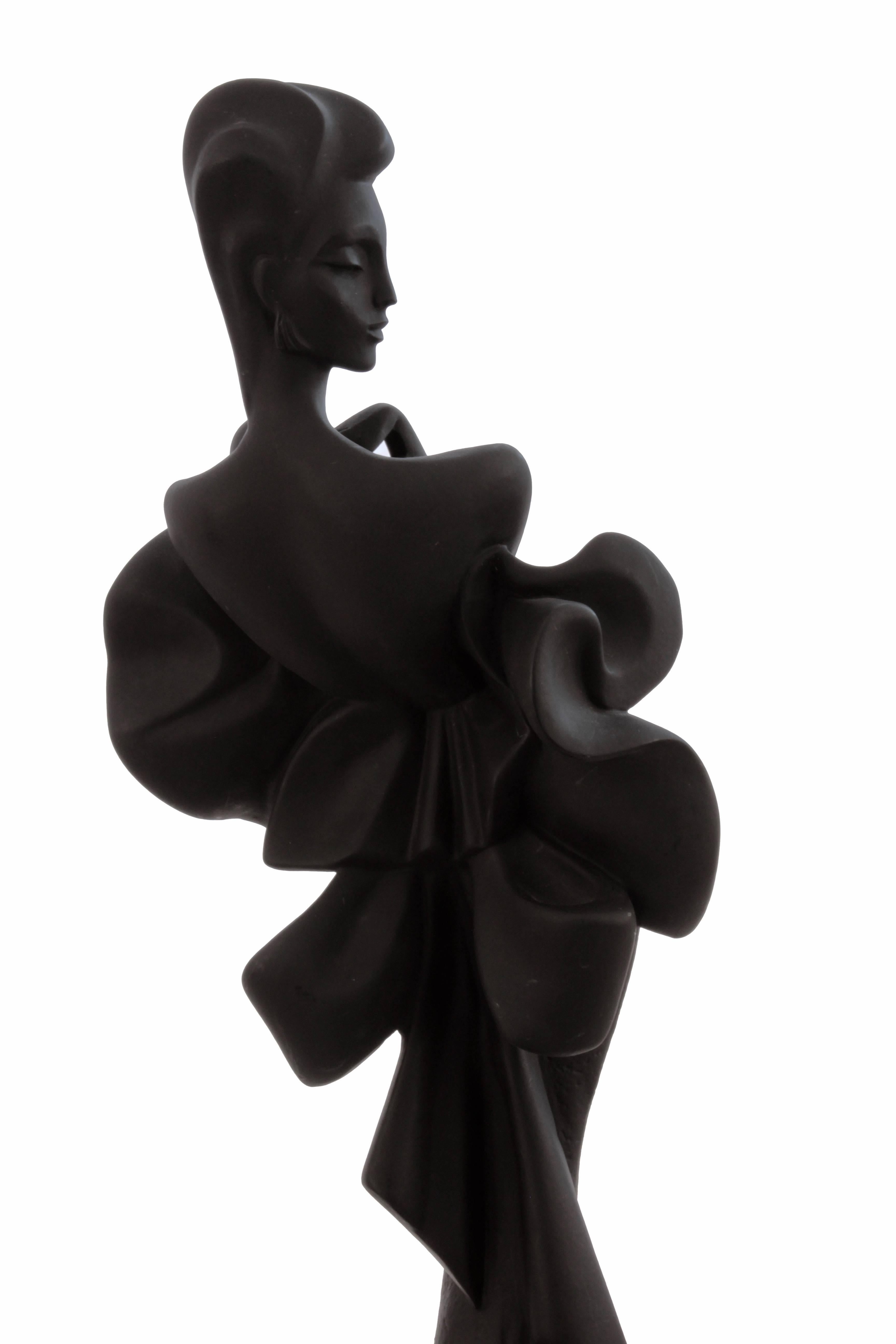 Alexsander Danel Austin Productions Inc Orchide-Skulptur AP3590 Fashionista 90er Jahre im Angebot 4