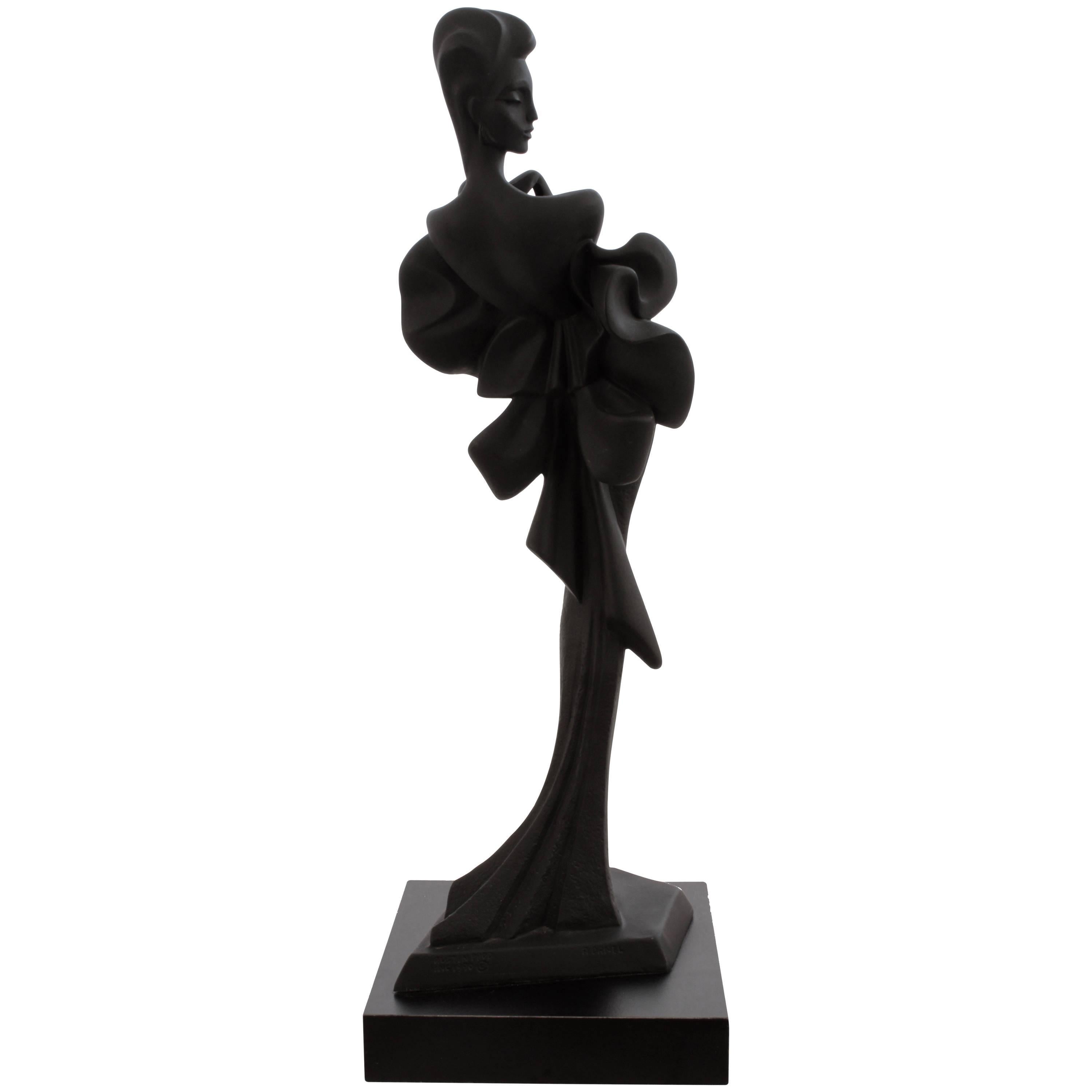 Alexsander Danel Austin Productions Inc Orchide-Skulptur AP3590 Fashionista 90er Jahre im Angebot