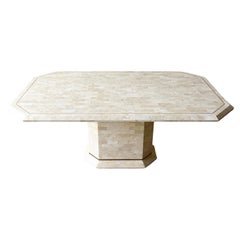 Alexvale Tessellated Polished Stone Dining Table