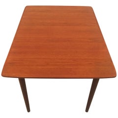 Alf Aarseth Extendable Teak Dining Table by Gustav Bahus, Norway, 1960