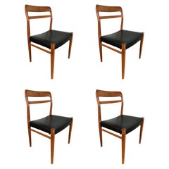 Alf Aarseth Teak Dining Chairs