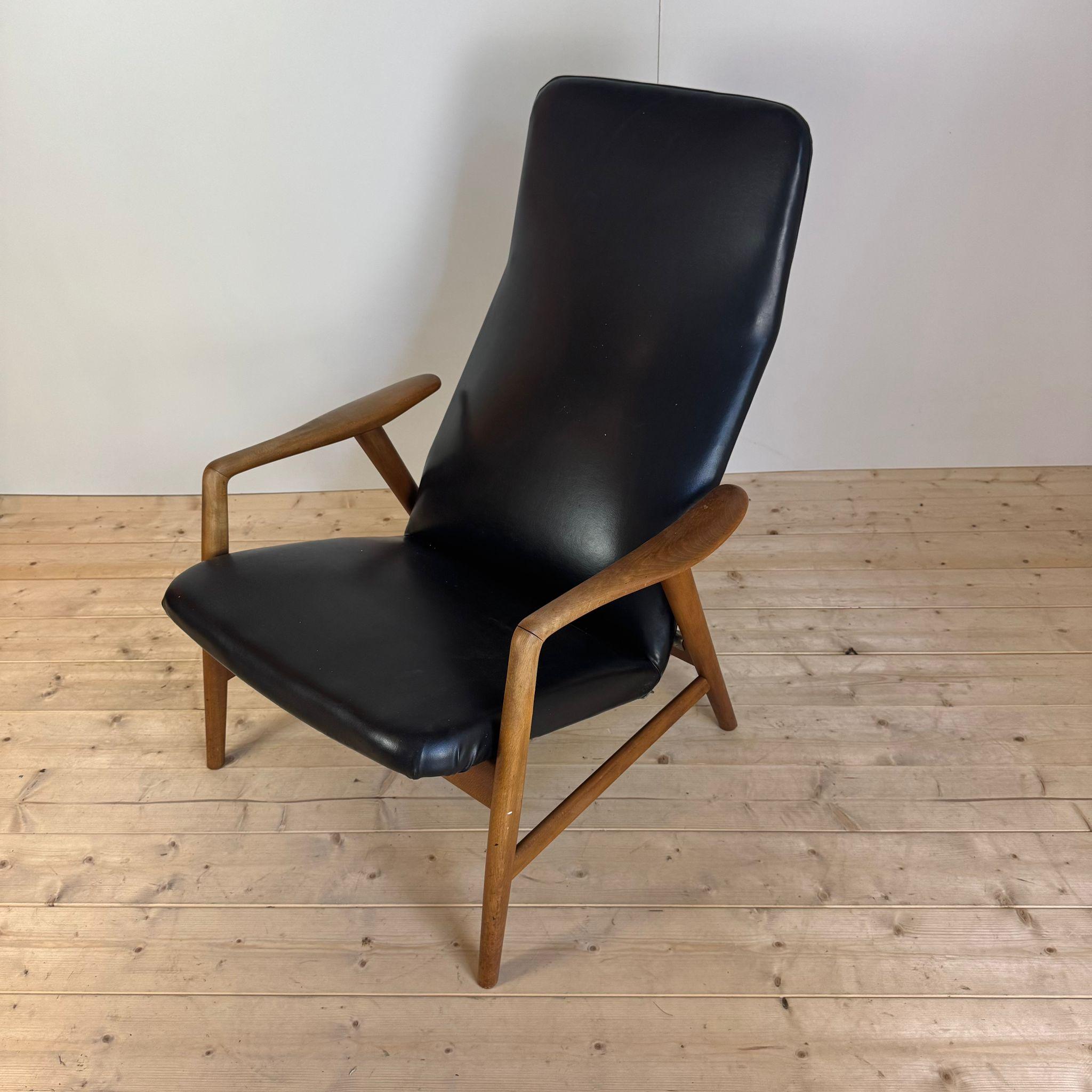 Mid-Century moderno Alf Svensson armchair, Sweden 1960 in vendita