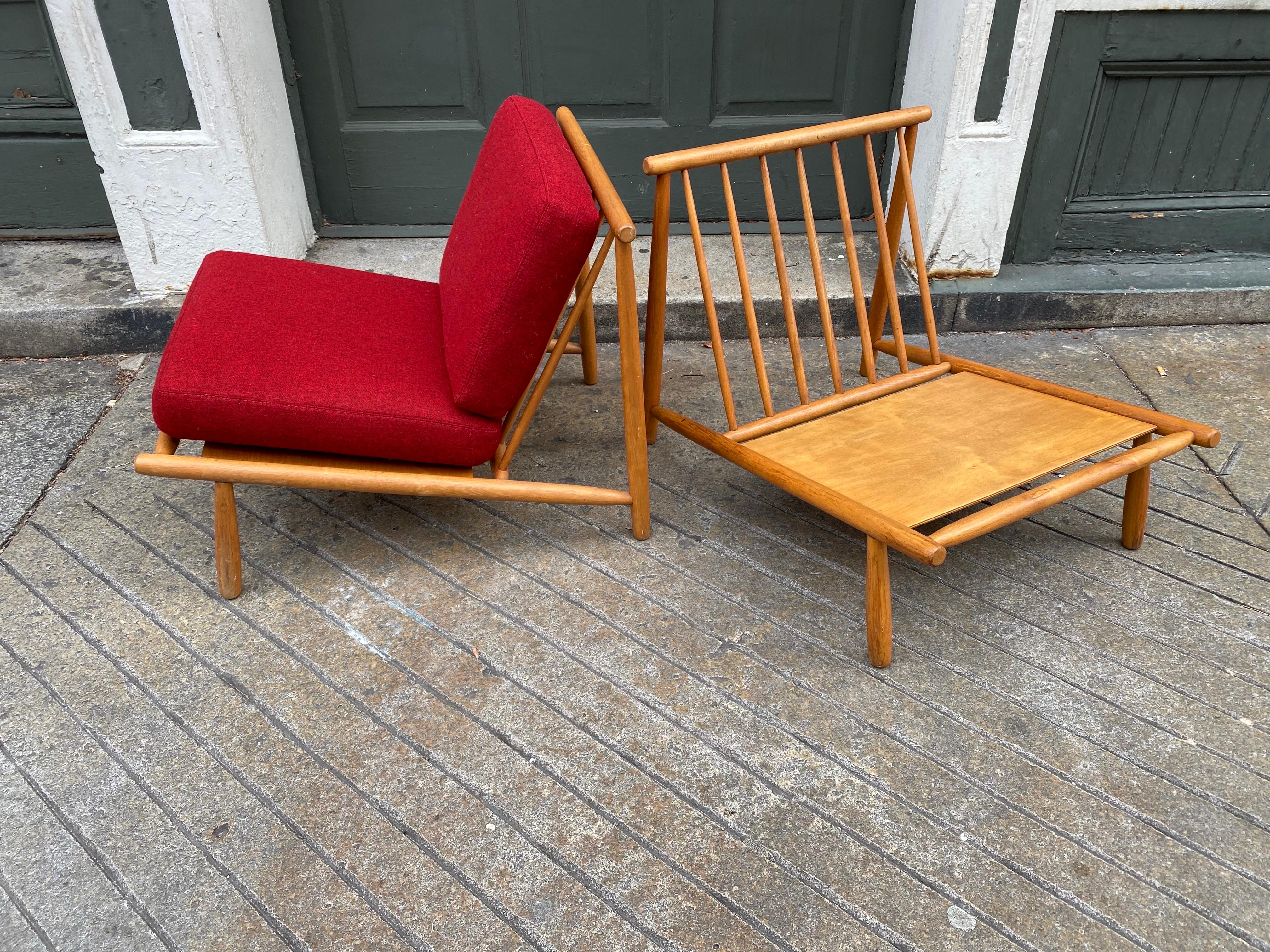 Swedish Alf Svensson “Domus” for Dux Lounge Chairs For Sale