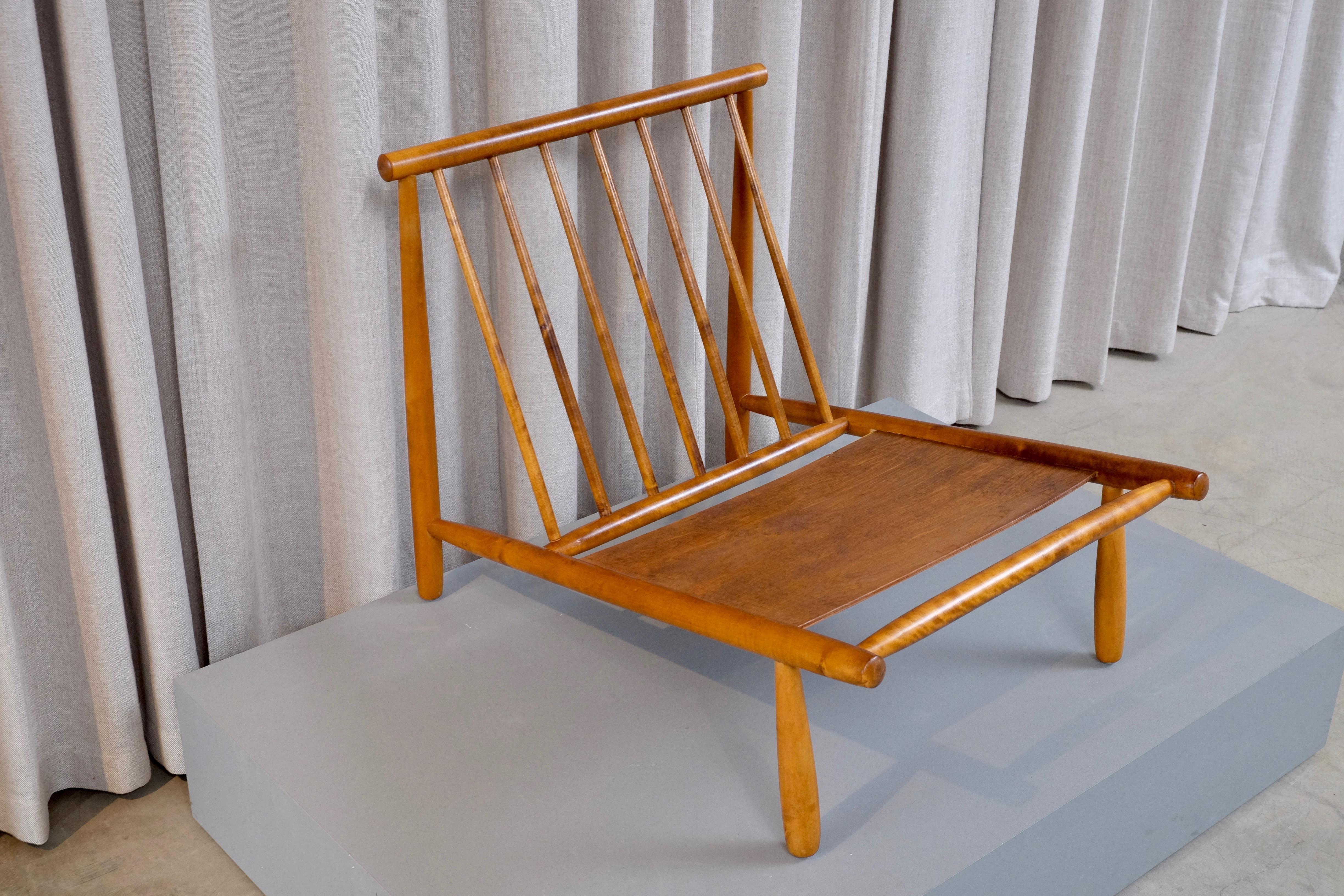 Alf Svensson Easy Chair Model Domus by DUX, 1960s 1