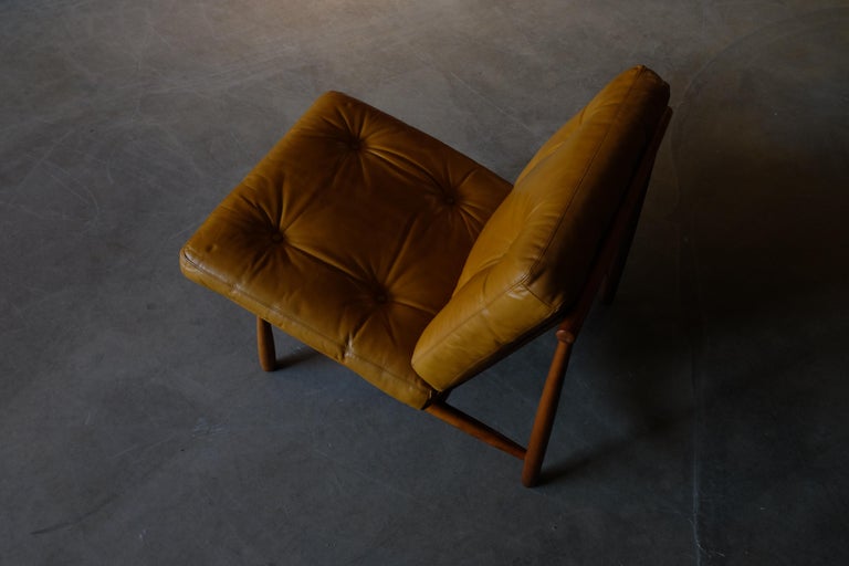 Alf Svensson Easy Chair Model Domus by DUX, 1960s For Sale 6