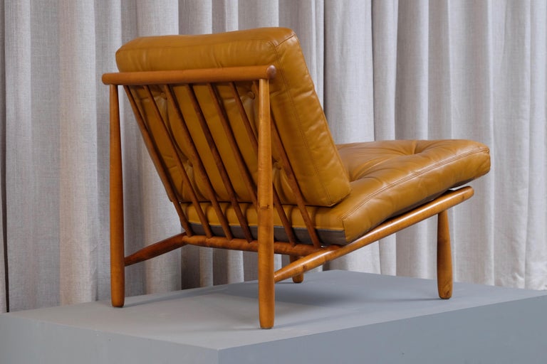Swedish Alf Svensson Easy Chair Model Domus by DUX, 1960s For Sale