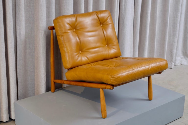 Alf Svensson Easy Chair Model Domus by DUX, 1960s In Good Condition For Sale In Stockholm, SE