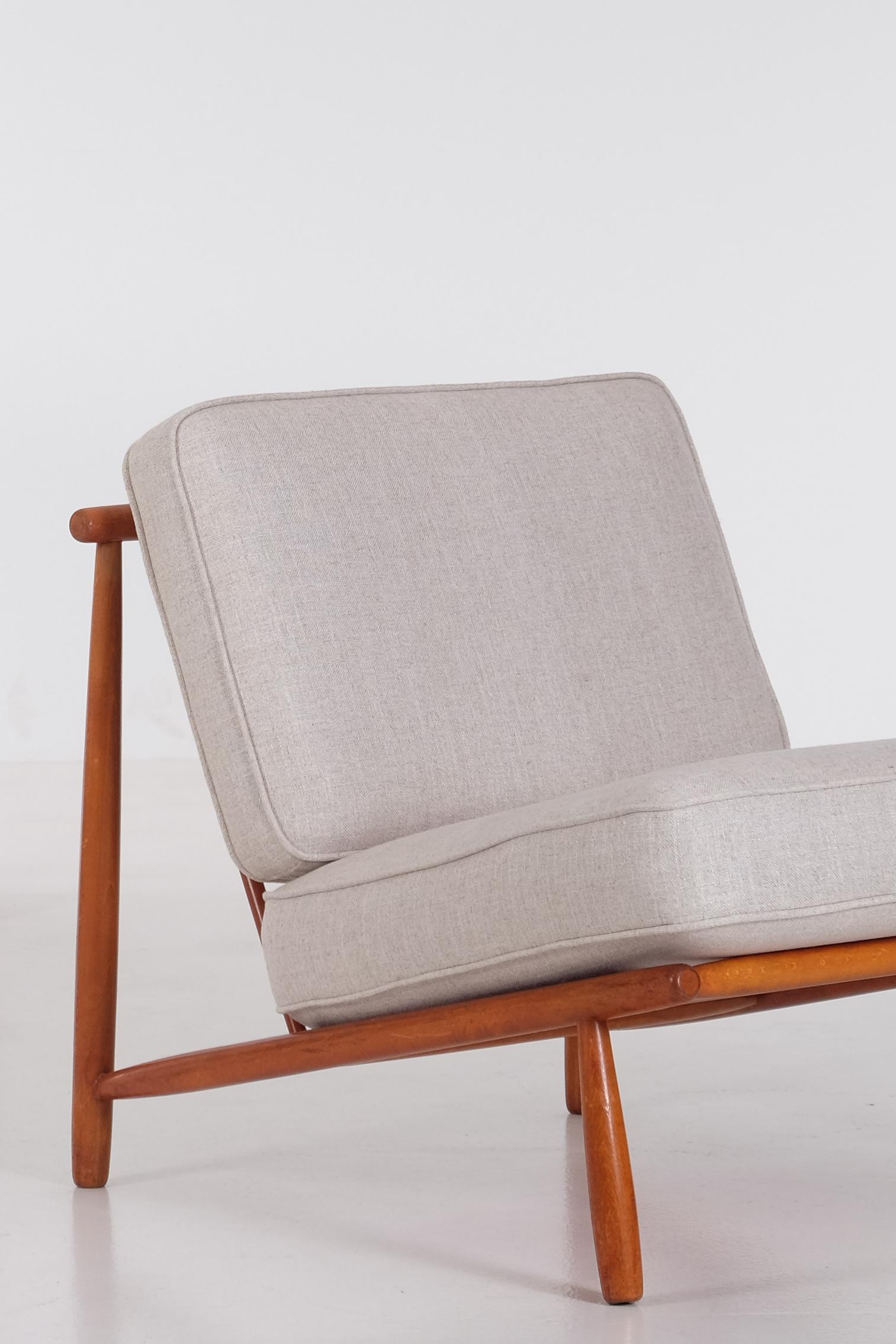 Milieu du XXe siècle Fauteuils Alf Svensson modèle 'Domus' par DUX, Suède, années 1950 en vente