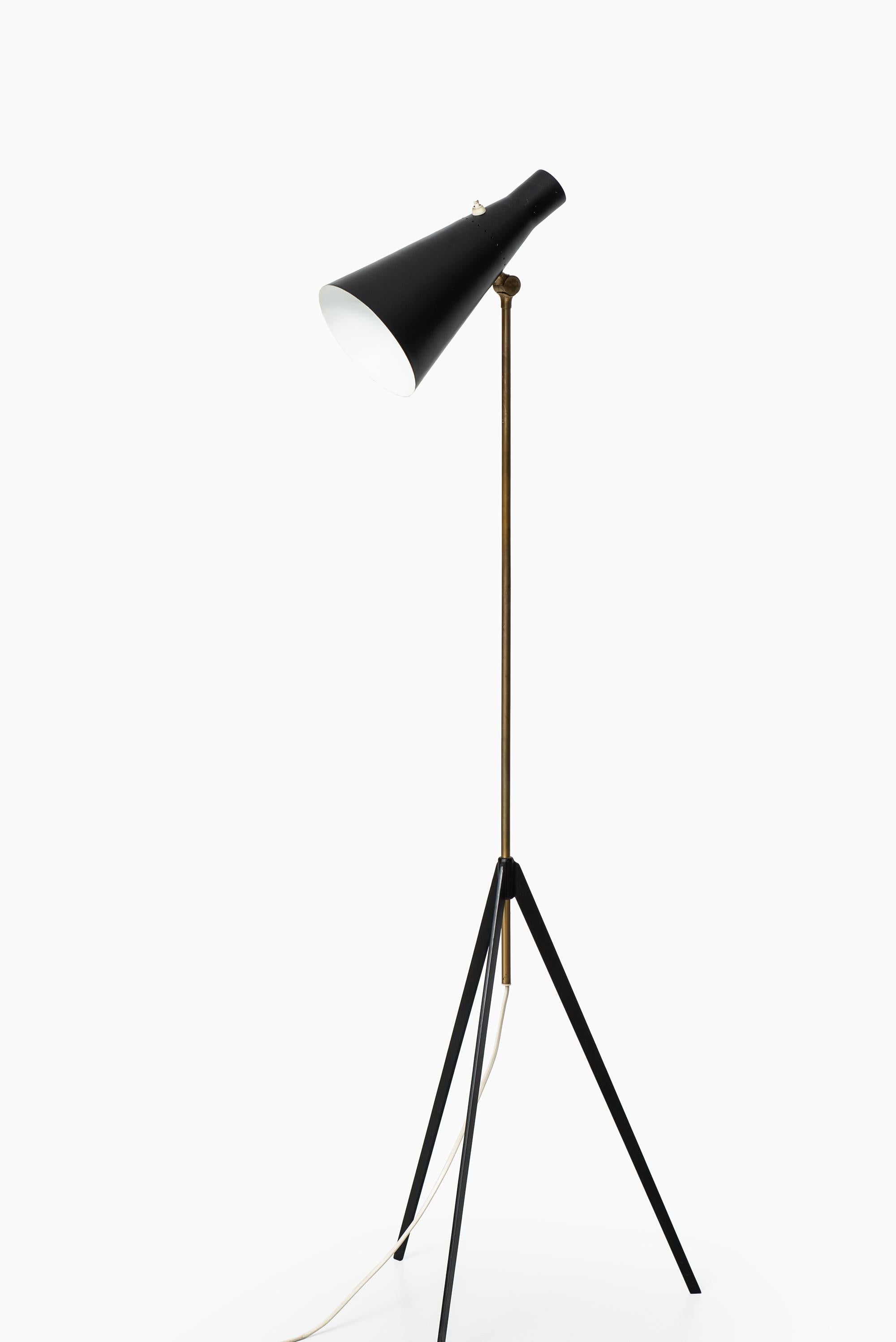 Mid-20th Century Alf Svensson Floor Lamp Model G-36 Produced by Bergbom in Sweden For Sale