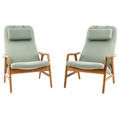 Alf Svensson for Fritz Hansen Model 4312 Highback Lounge Chair