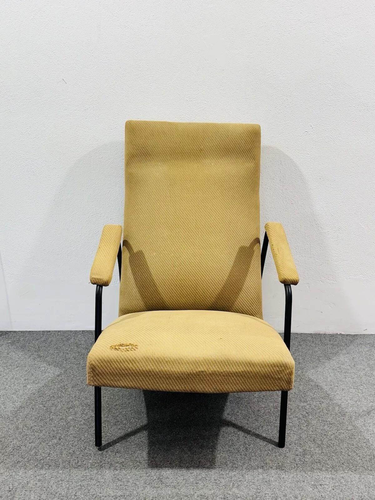 Métal Alf Svensson Ljung Industrier lounge Chair Suède Design 1950's Modernism en vente