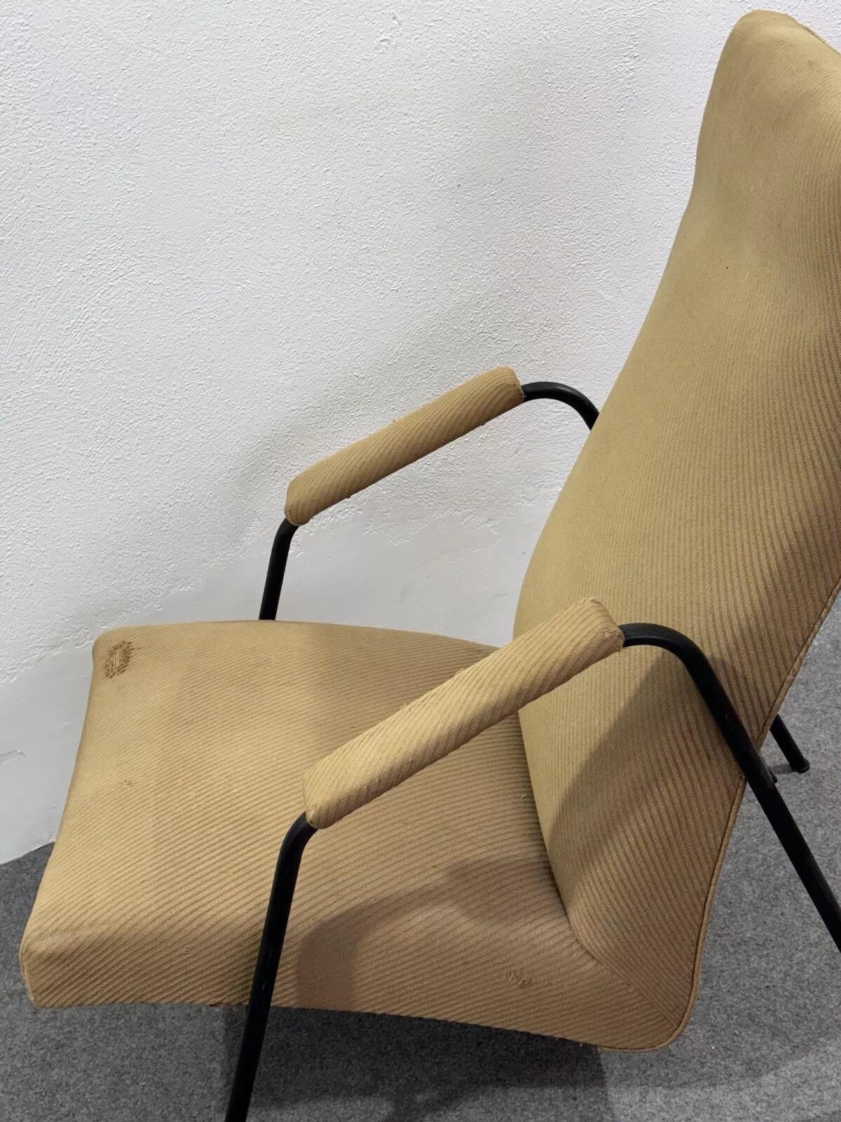Alf Svensson Ljung Industrier lounge Chair Suède Design 1950's Modernism en vente 2