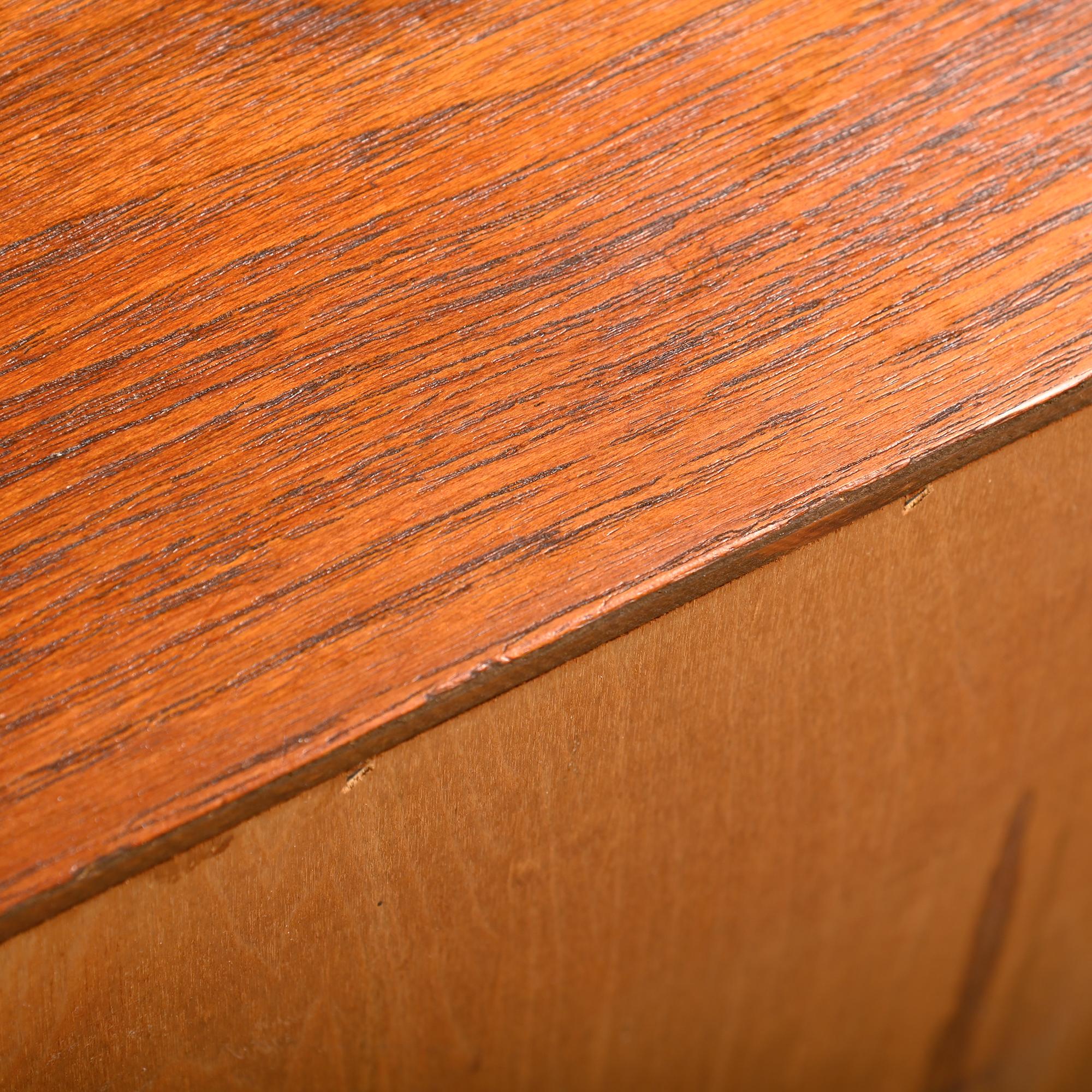 Alf Svensson Norrland Sideboard in Teak and Rattan for Bjästa Möbelfabrik Sweden For Sale 12