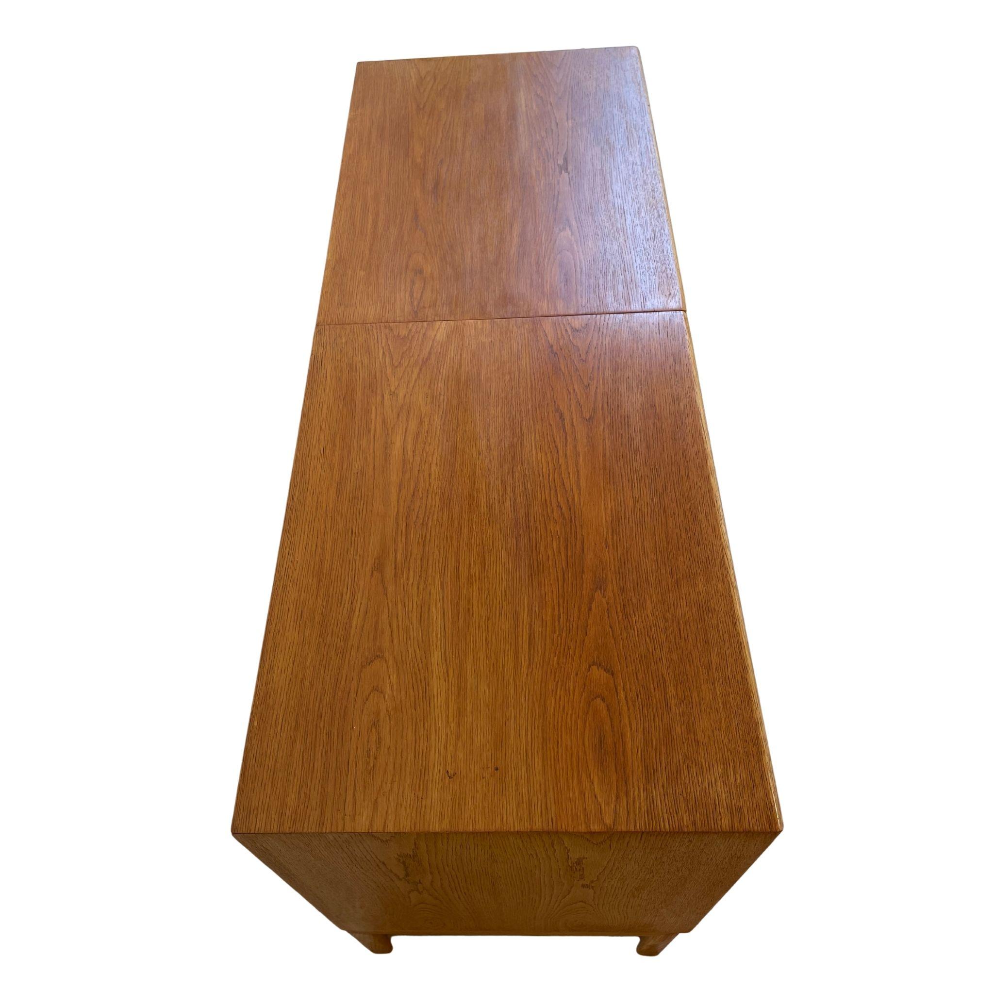 Alf Svensson oak double chest of drawers in vendita 5