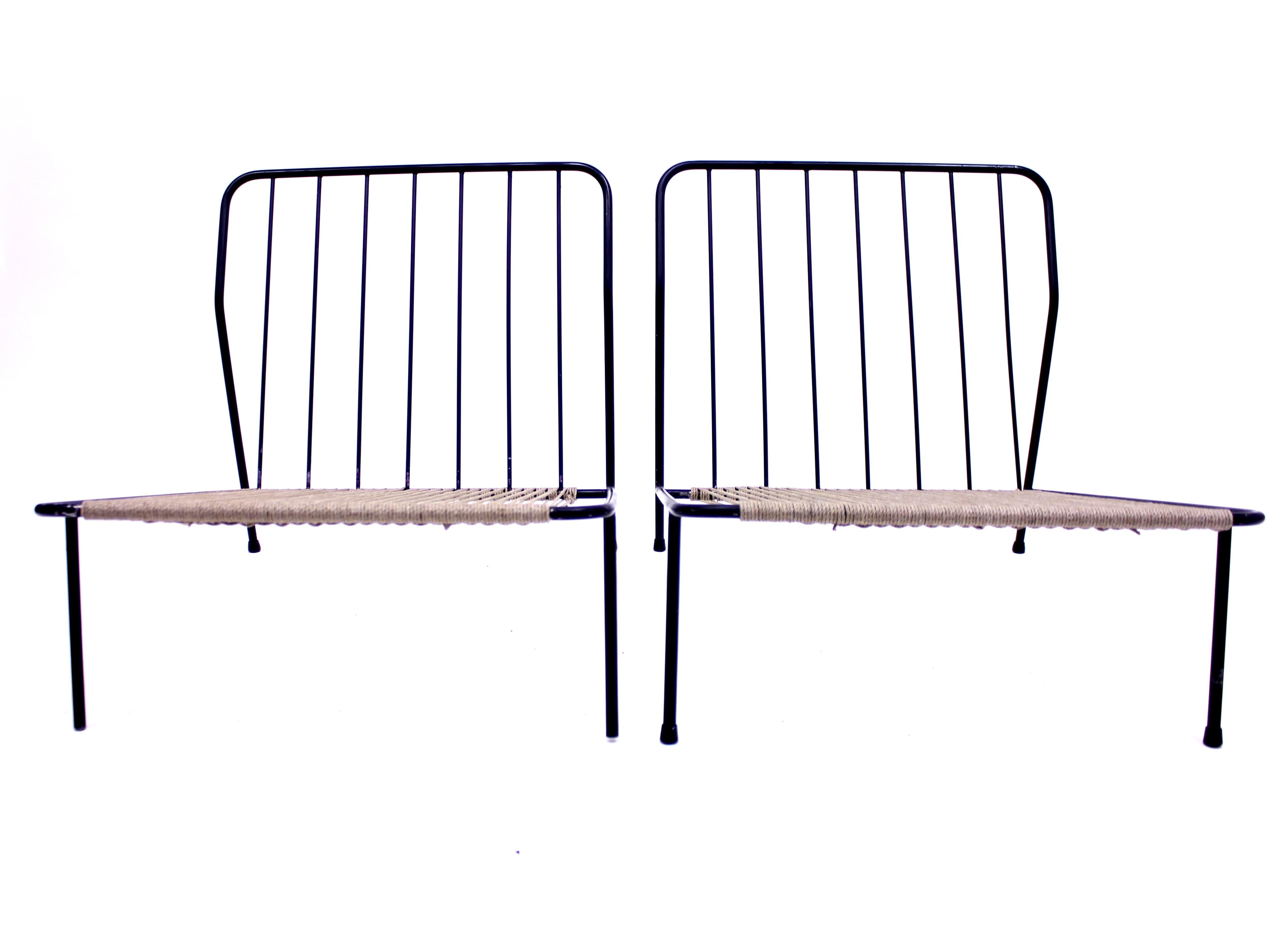 Alf Svensson, Pair of Domus Lounge Chairs, DUX, 1950s For Sale 6