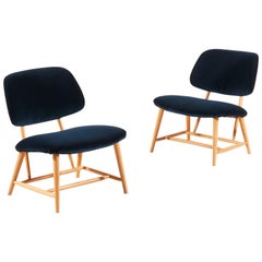 Alf Svensson, Pair of "TeVe" Lounge Chairs, 1950s