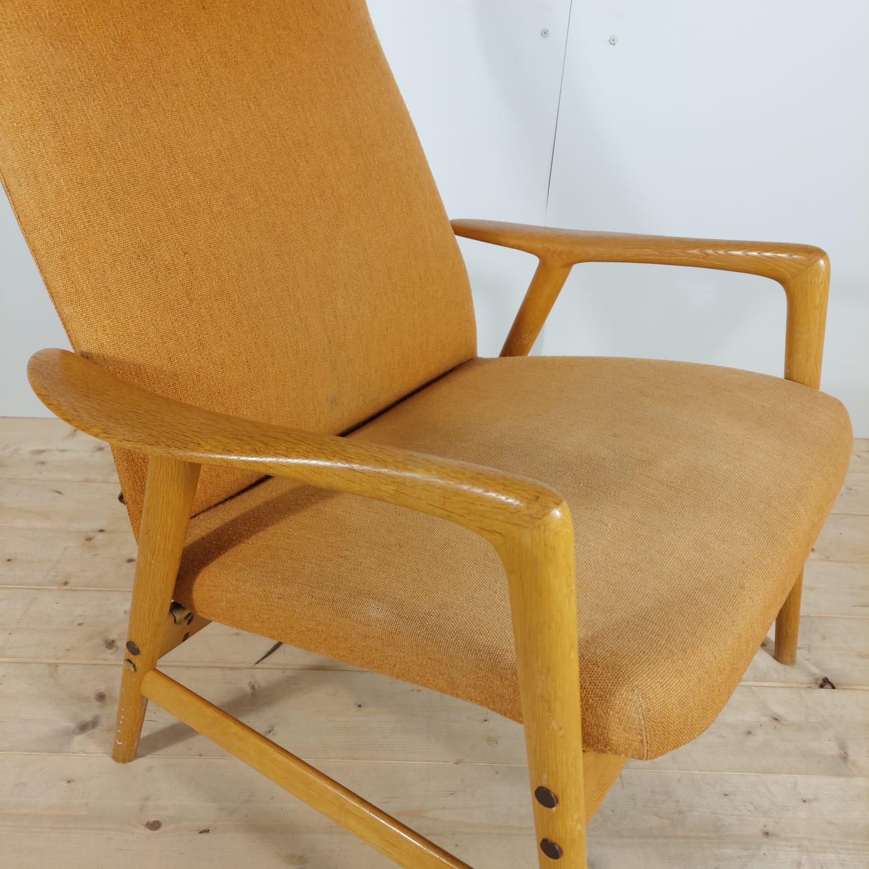 Fauteuil inclinable Alf Svensson, Suède 1960 