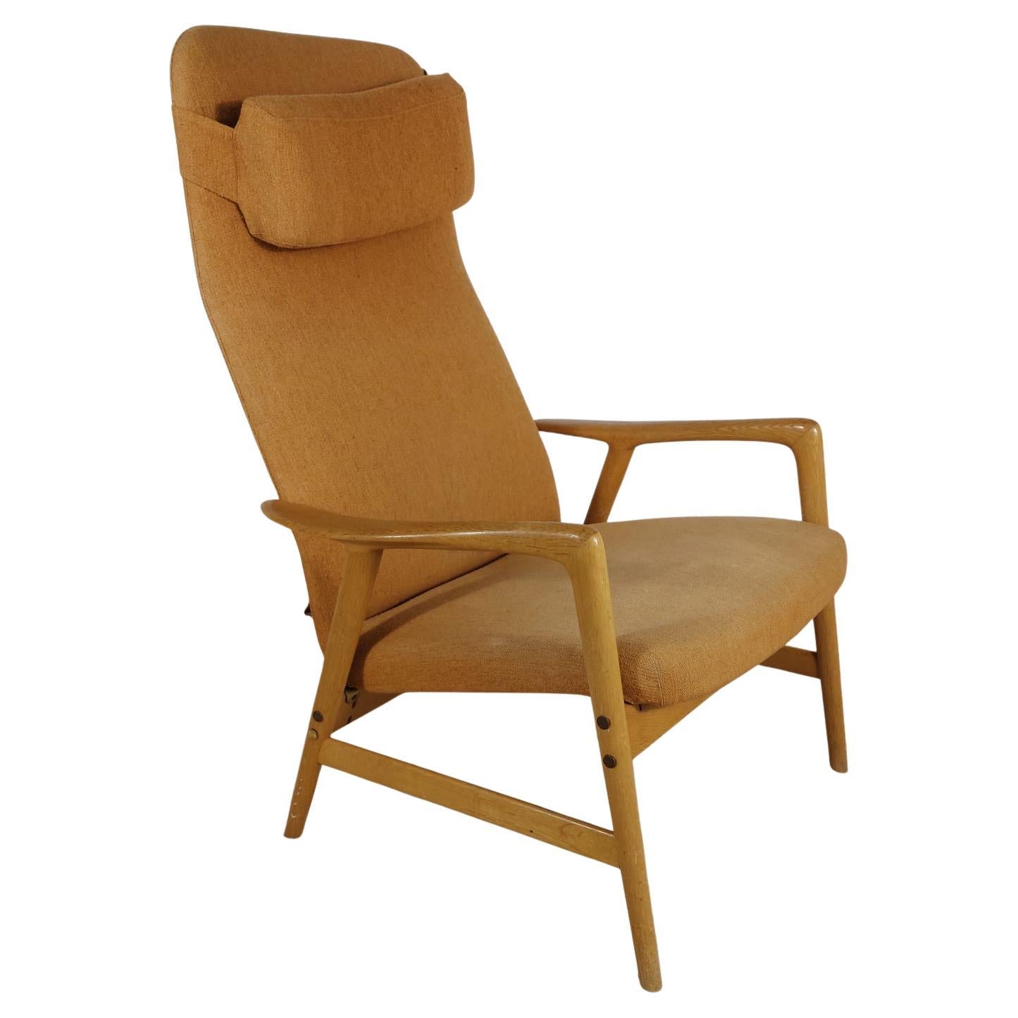 Fauteuil inclinable Alf Svensson, Suède années 1960