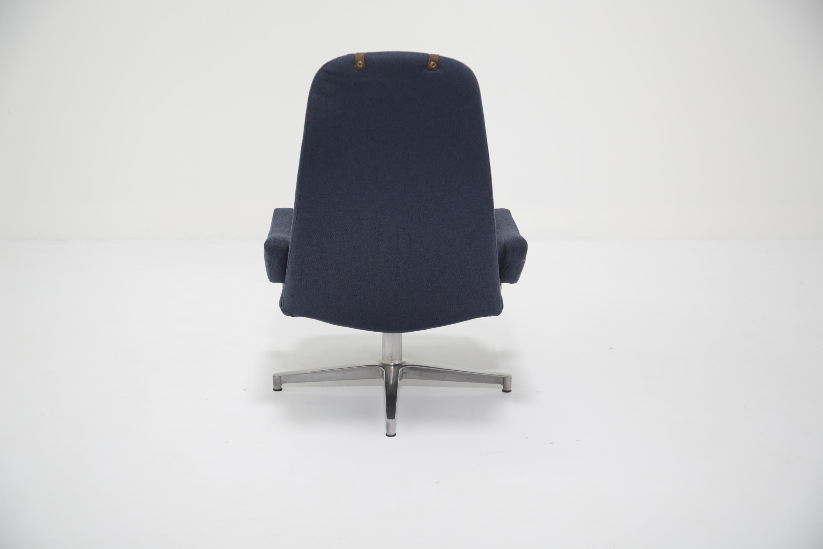 Alf Svensson Drehbarer Lounge-Sessel, 