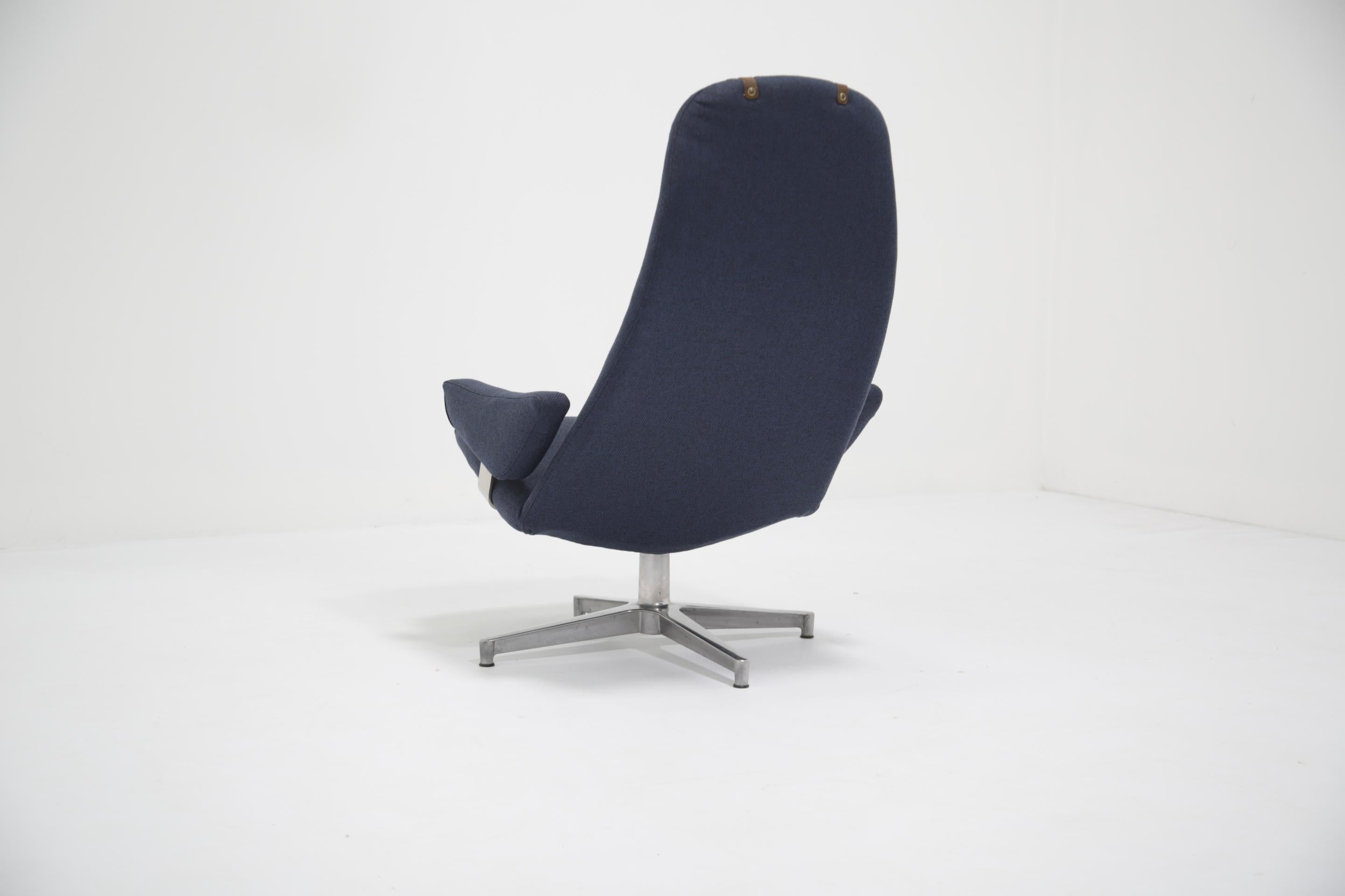 Alf Svensson Drehbarer Lounge-Sessel, 