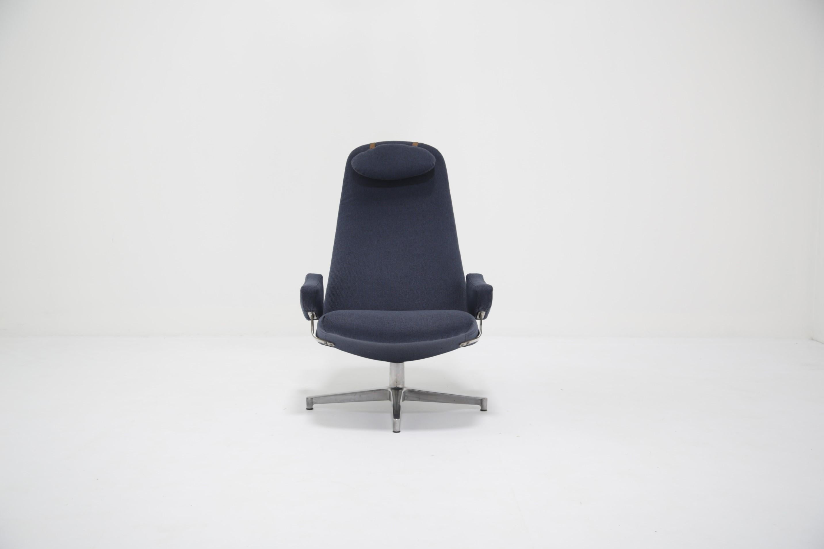 Alf Svensson Drehbarer Lounge-Sessel, 