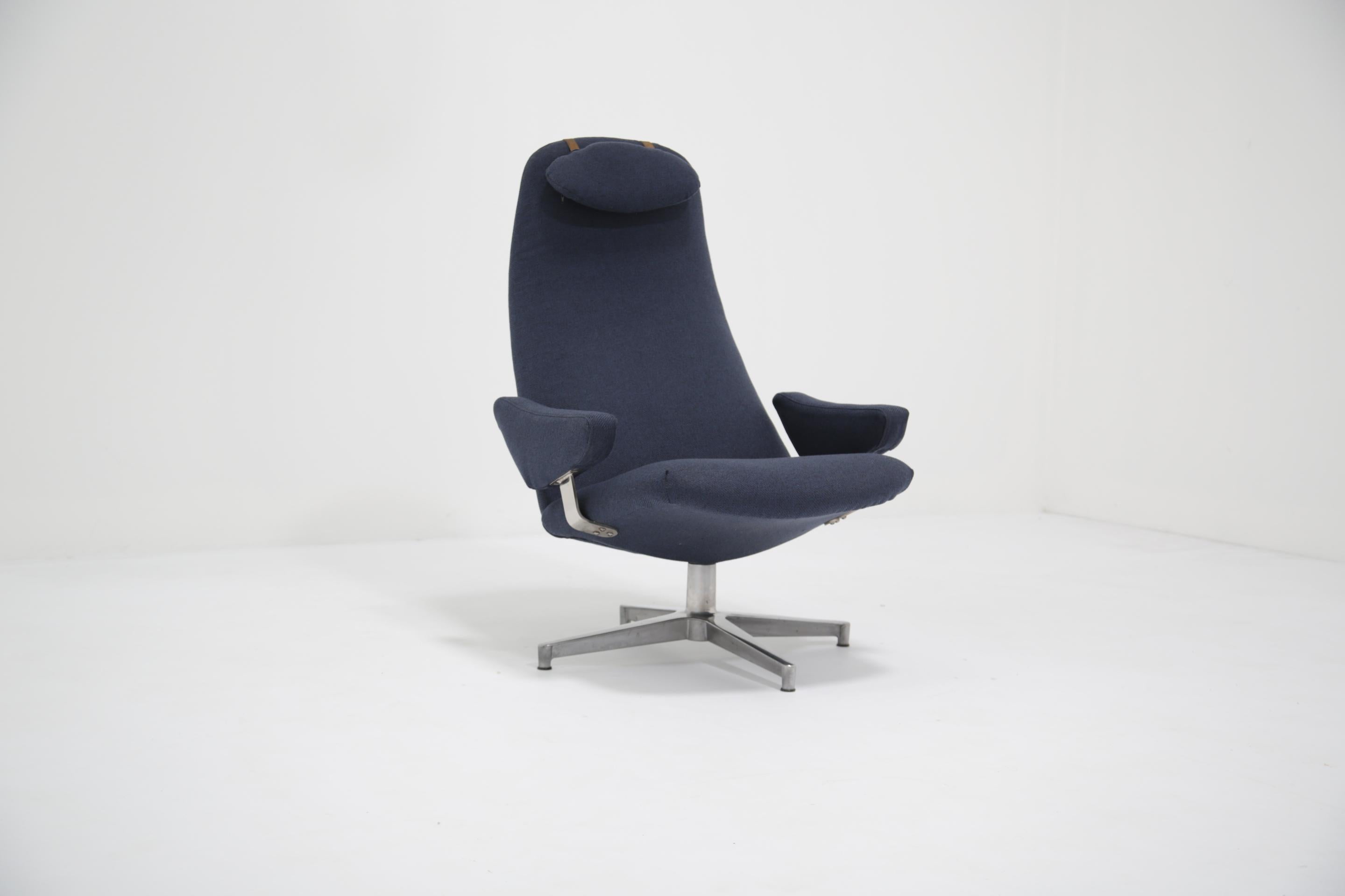 Alf Svensson Drehbarer Lounge-Sessel, 