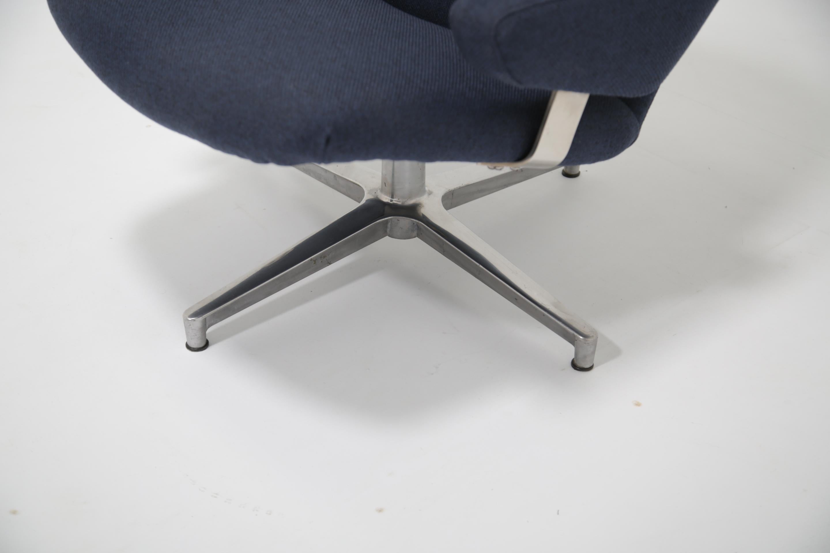 Alf Svensson Drehbarer Lounge-Sessel, 