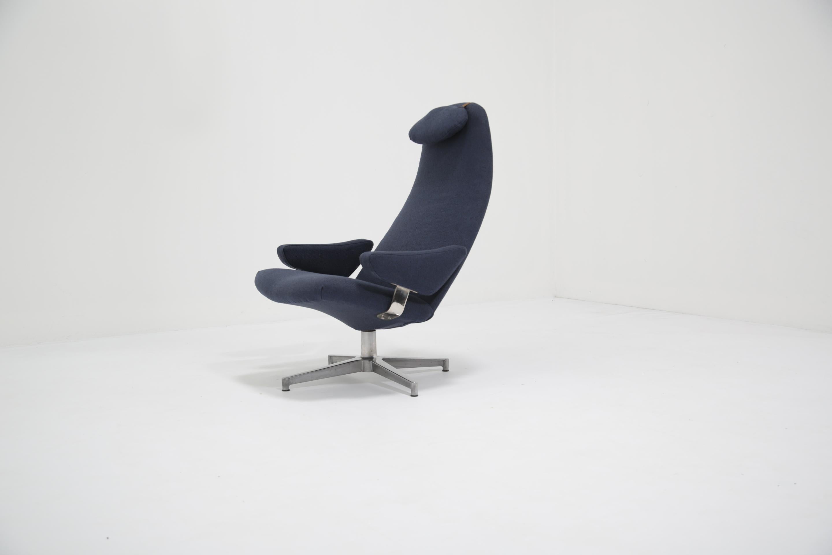 Alf Svensson Drehbarer Lounge-Sessel, 