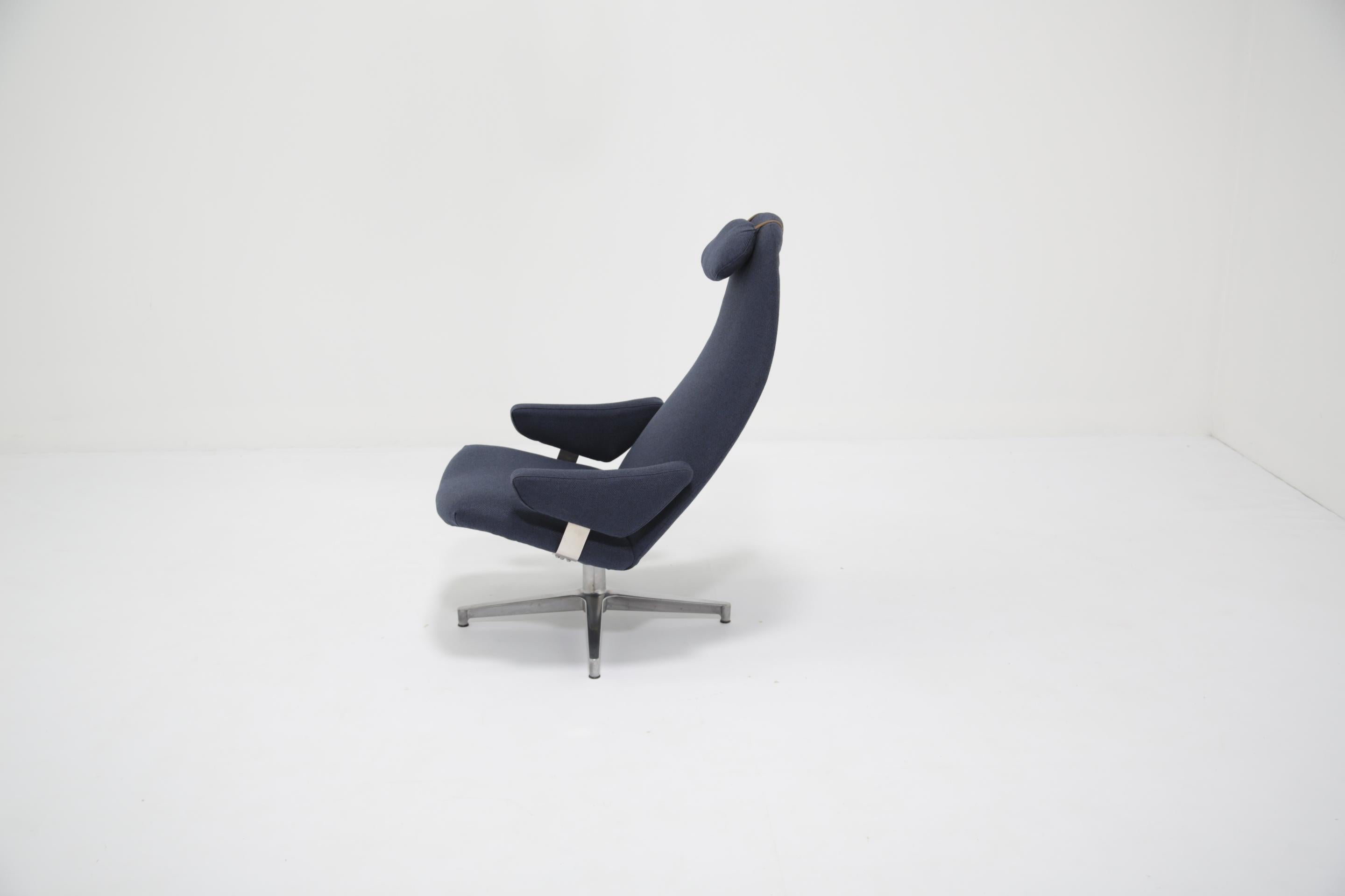 Alf Svensson Drehbarer Lounge-Sessel, 